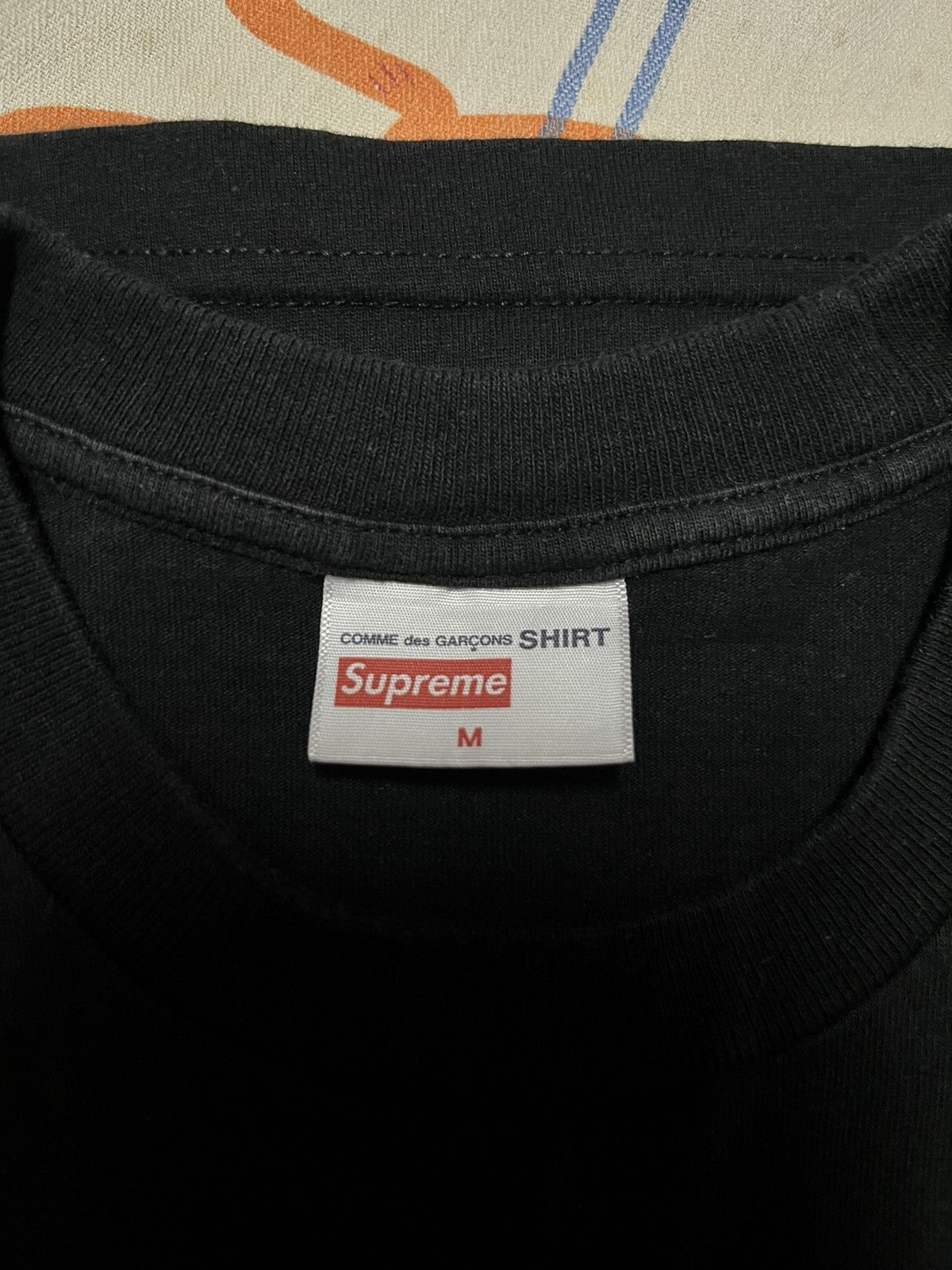 Comme des Garcons SHIRT × Supreme SUPREME x CDG BOX LOGO TEE Size US M / EU 48-50 / 2 - 6 Thumbnail