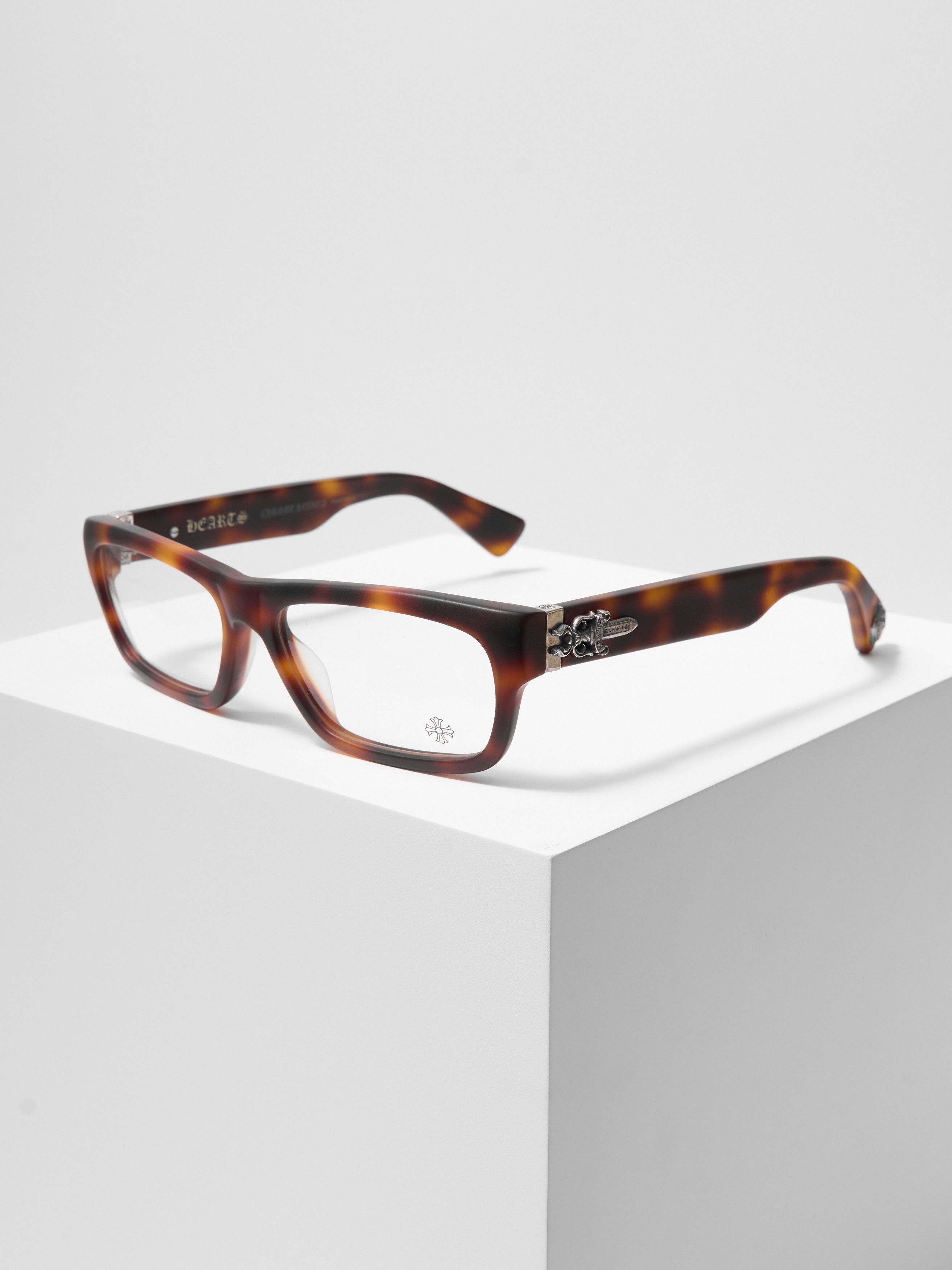 Chrome Hearts CHROME HEARTS INFLATABLE DATE-A MATTE BUTTERSCOTCH TORTOISE Size ONE SIZE - 1 Thumbnail