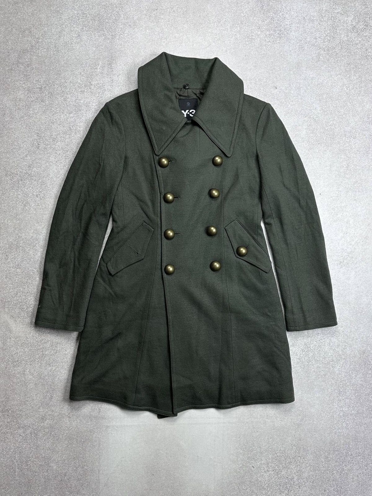 Y-3 Vintage 00s Y-3 Yohji Yamamoto Napoleon Jacket S Size US S / EU 44-46 / 1 - 1 Thumbnail