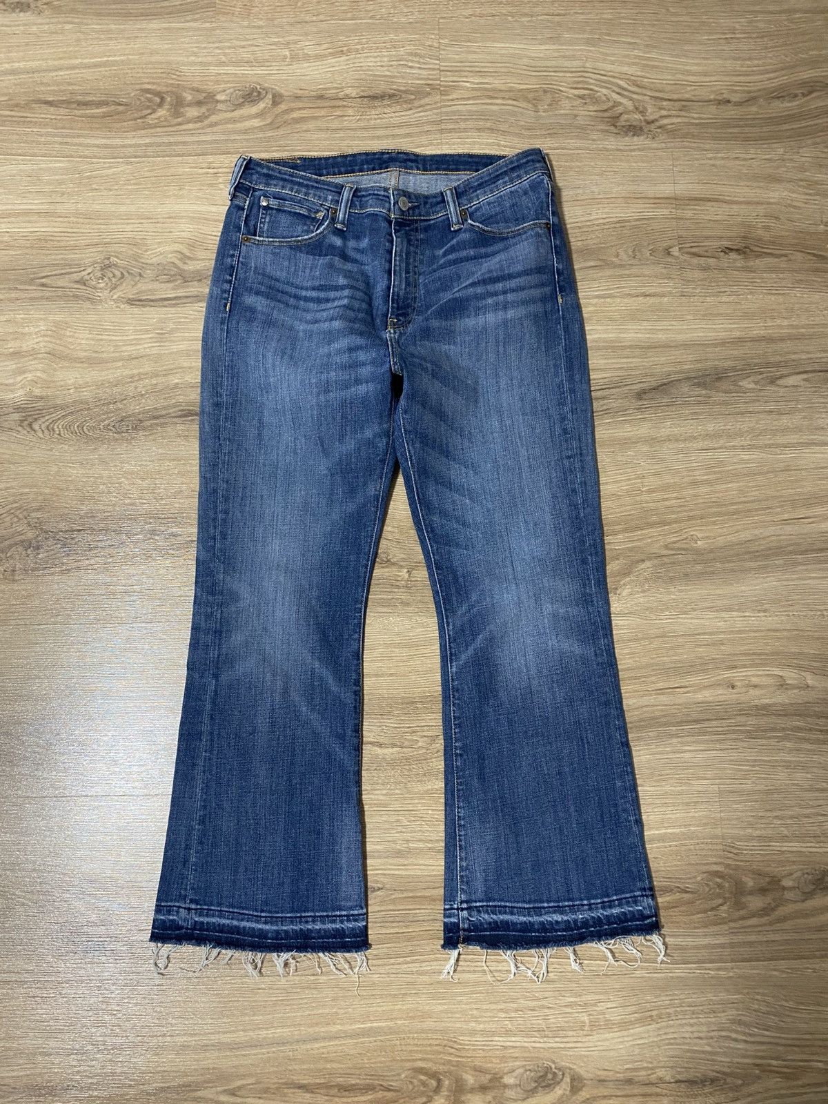 Denim & Supply Ralph Lauren × Ralph Lauren Ralph Lauren Denim & Supply Flared Cut Blue Denim Jeans Size 30" / US 8 / IT 44 - 4 Thumbnail