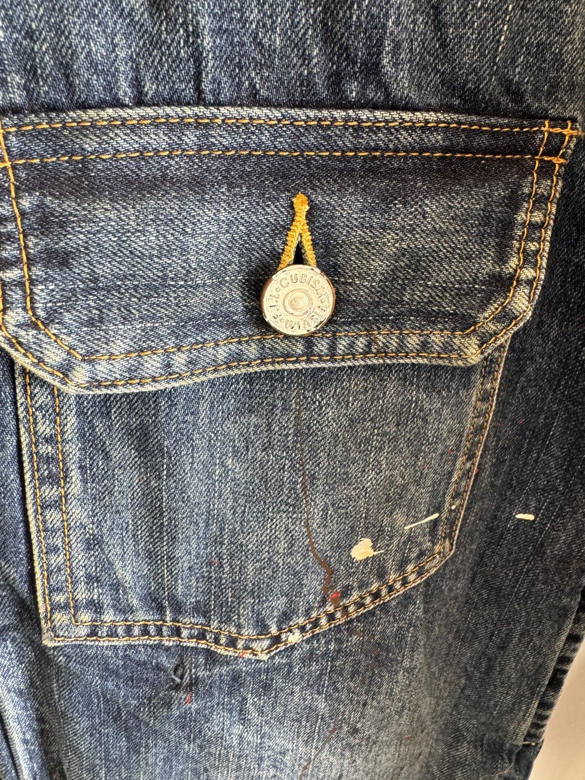 Visvim I.C.T 101 Denim Jacket Dry Size US XL / EU 56 / 4 - 3 Thumbnail