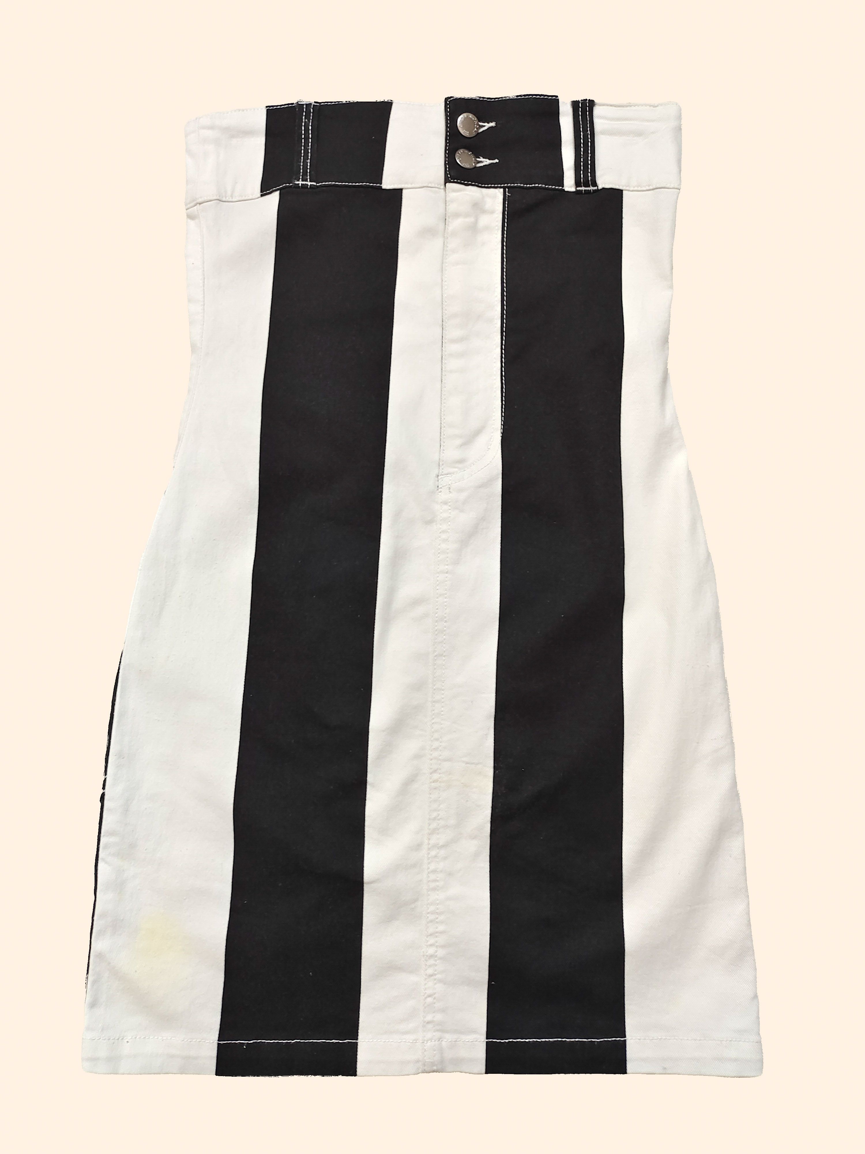 Cheap Monday × Japanese Brand CHEAP MONDAY DENIM SKIRT Size 29" - 1 Thumbnail
