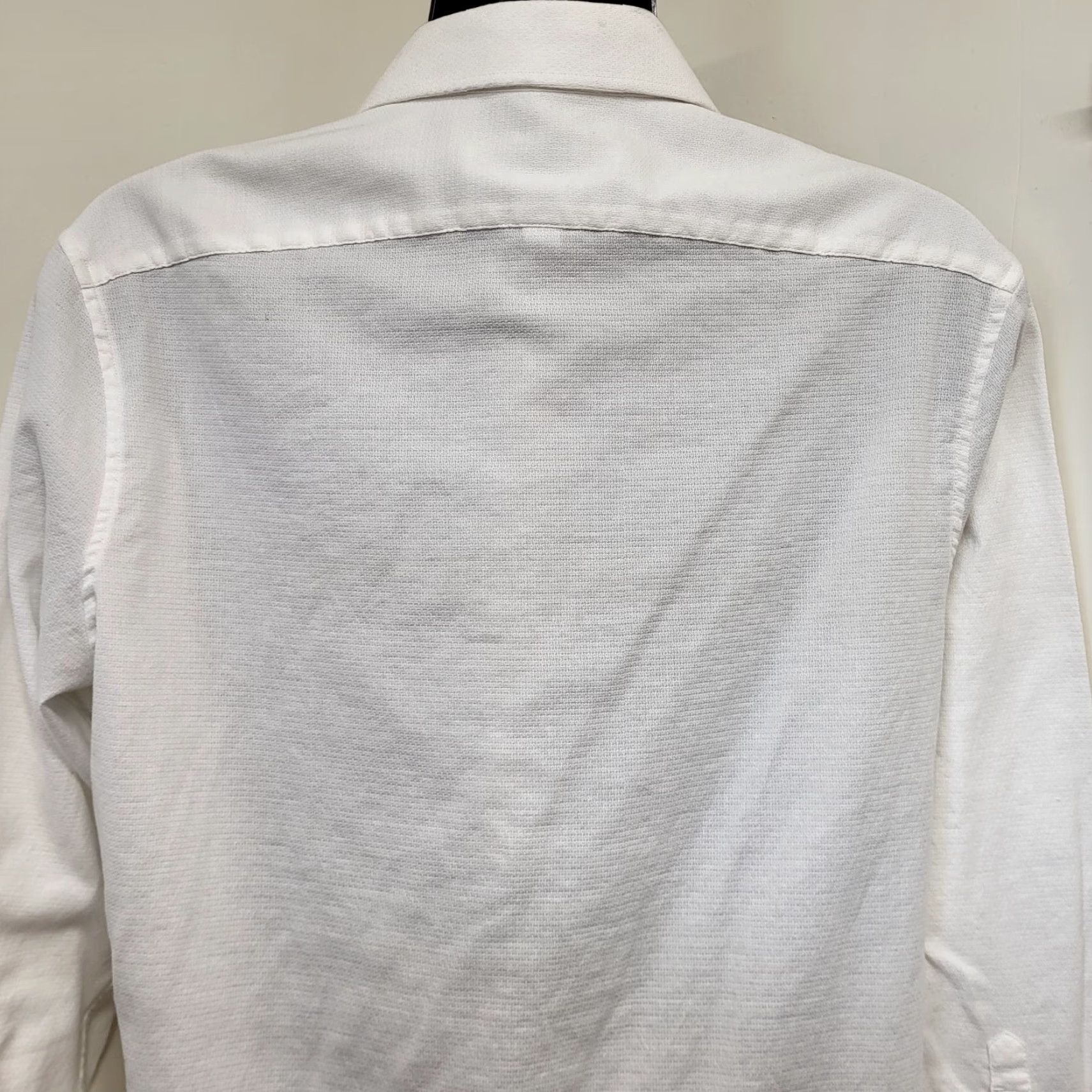 Perry Ellis Perry Ellis Portfolio Shirt Men’s XL/17 Long Sleeve White Slim Fit Button Down Mens Shirt Slim Fit White Button-Down Casual Business Size US XL / EU 56 / 4 - 6 Thumbnail