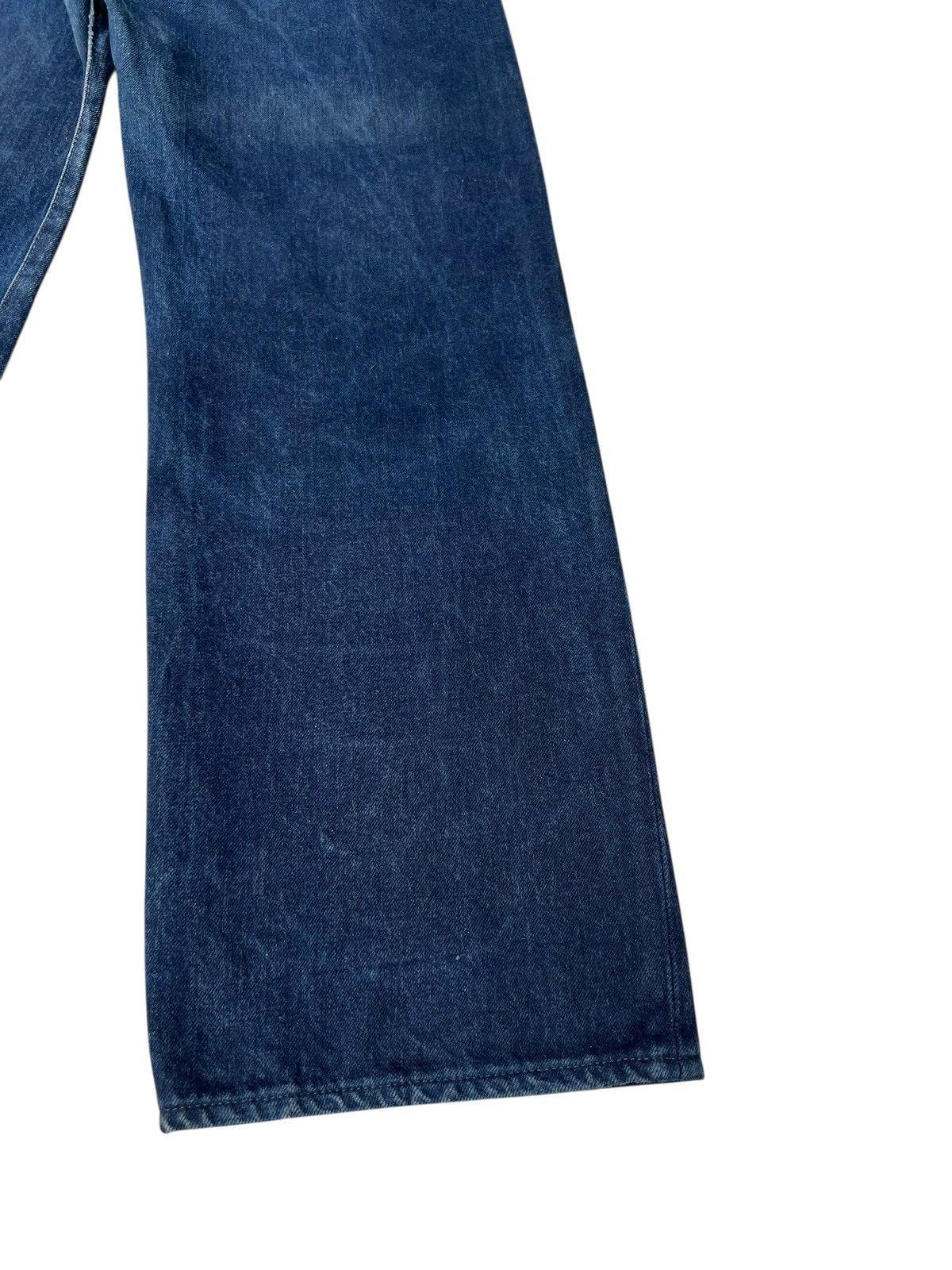45rpm 45rpm Fade Indigo Hidden Rivets Denim Loose Jeans Size US 29 - 18 Thumbnail