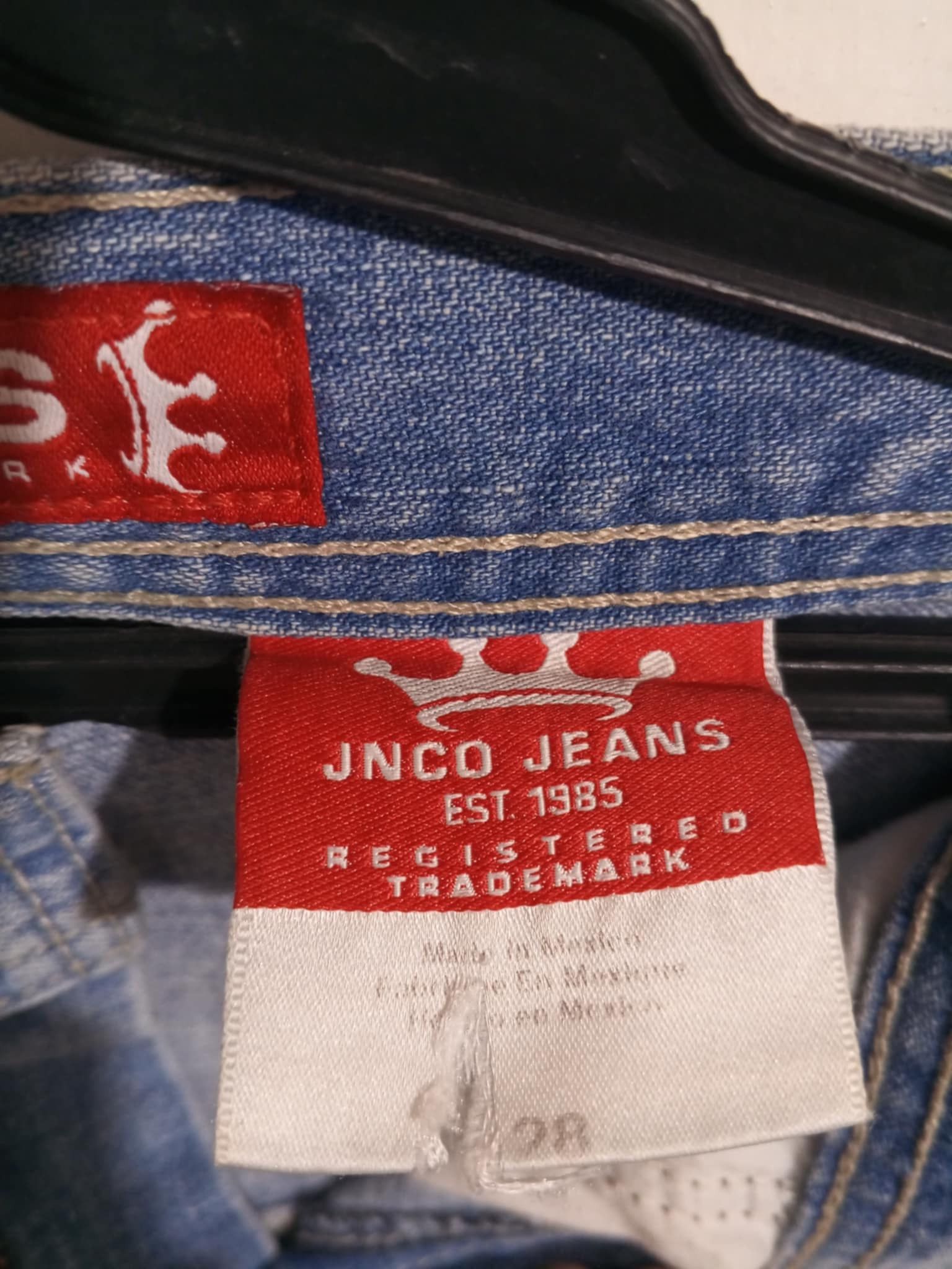 JNCO 90S VINTAGE JNCO FLAME DRAGON Size US 28 / EU 44 - 5 Thumbnail