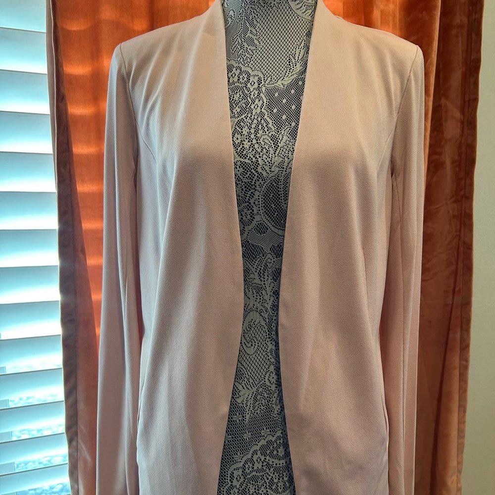 Designer BCBGeneration Blush Pink Lightweight Jacket Size M / US 6-8 / IT 42-44 - 1 Thumbnail