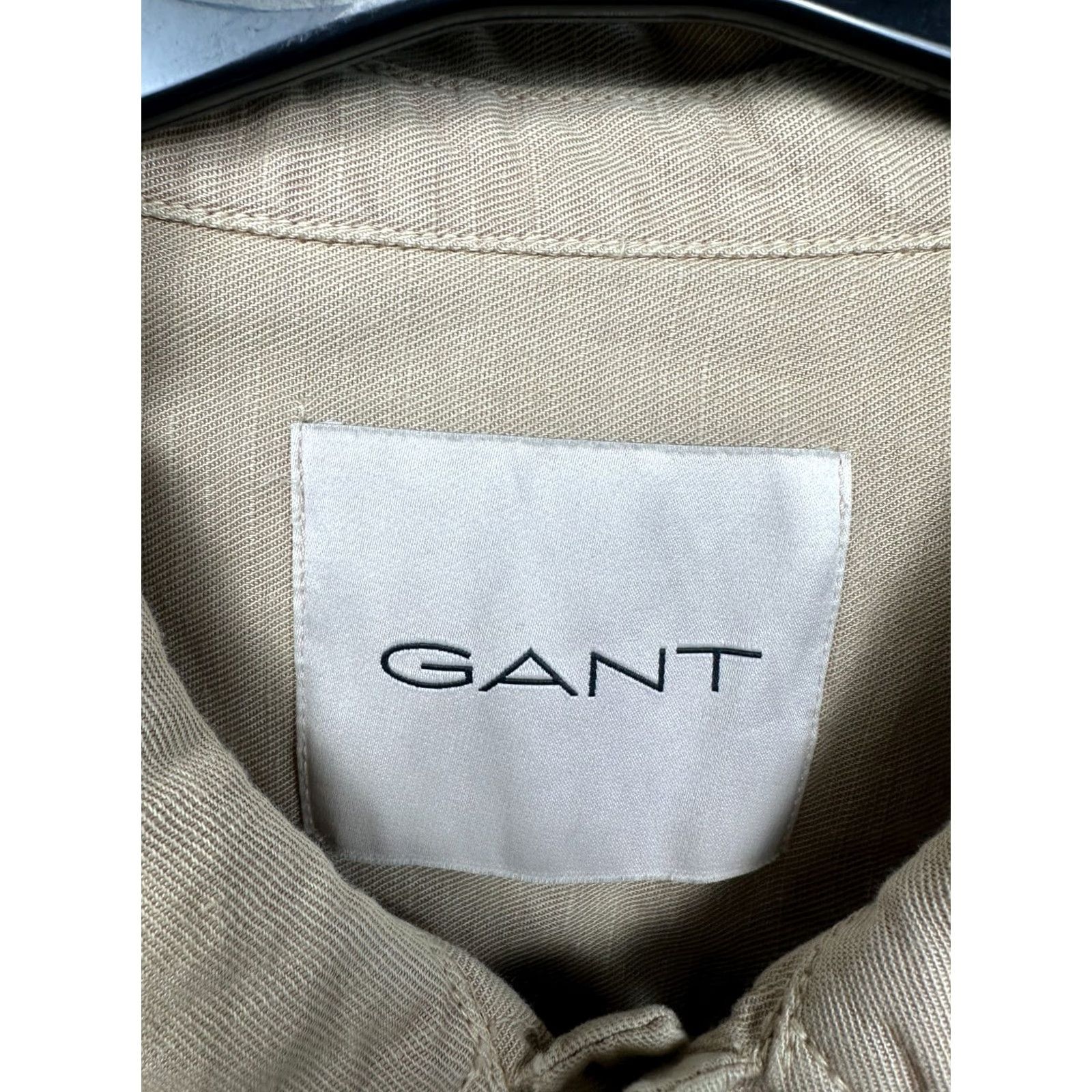 Gant Gant Mens Linen Overshirt Jacket XL Size US XL / EU 56 / 4 - 3 Thumbnail