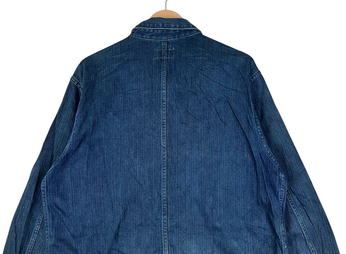 Beams Plus Hard Wear by Beams Chore Denim Jacket Size US L / EU 52-54 / 3 - 8 Thumbnail