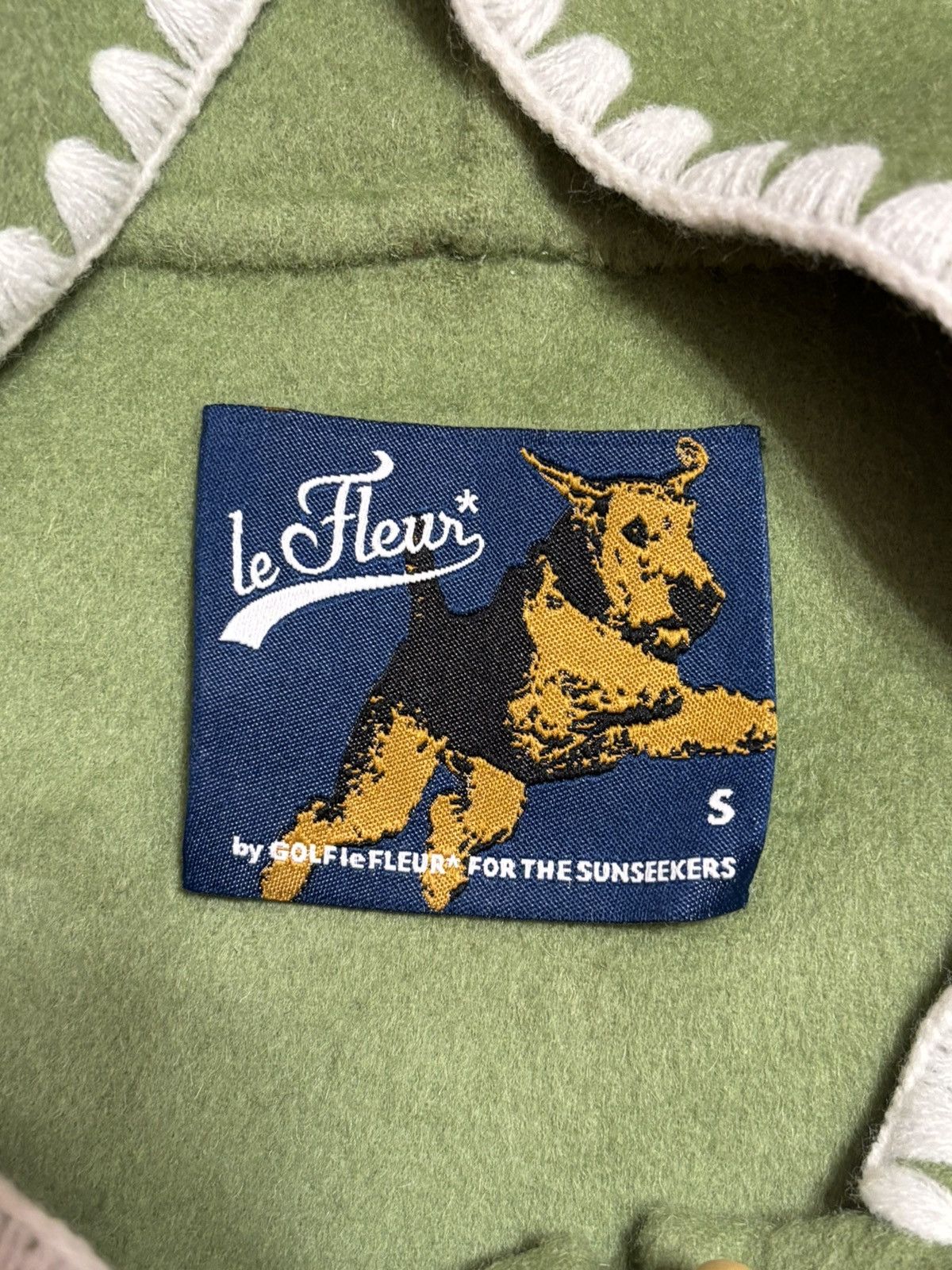 Golf le Fleur Golf Le Fleur Green Blanket Hoodie Size US S / EU 44-46 / 1 - 5 Thumbnail