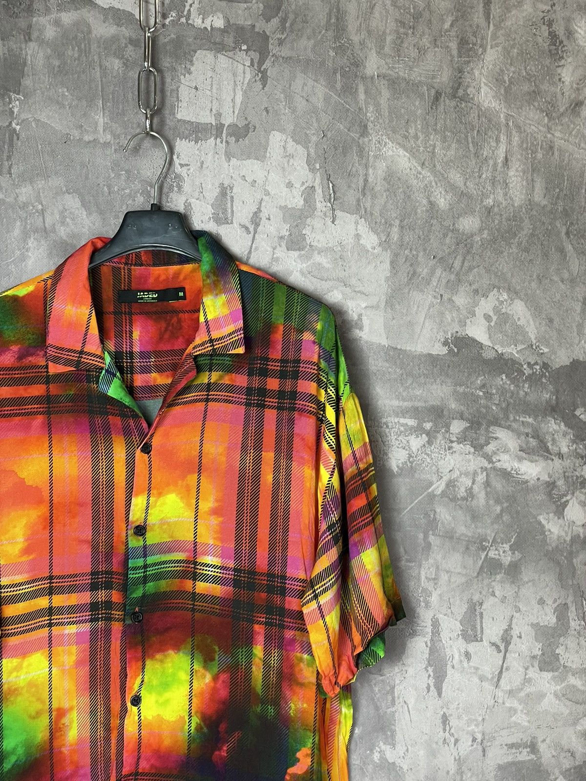 Jaded London × Japanese Brand × Vintage Vintage Jaded London Shirt Style Y2K Coloured Ed Hardy Size US M / EU 48-50 / 2 - 4 Thumbnail