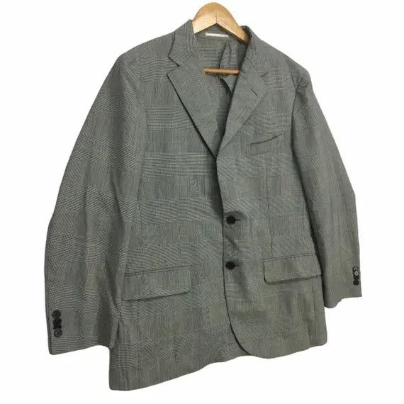 Mackintosh Mackintosh Philosophy Trotter Plaids Check 2 Button Blazers Size 40R - 3 Thumbnail