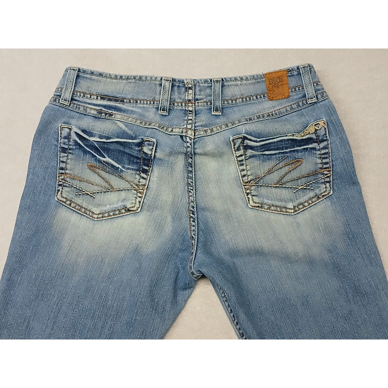 Other BKE (30x29.5) Wendi Stretch Boot Cut Blue Denim Jeans Size 30" / US 8 / IT 44 - 7 Thumbnail