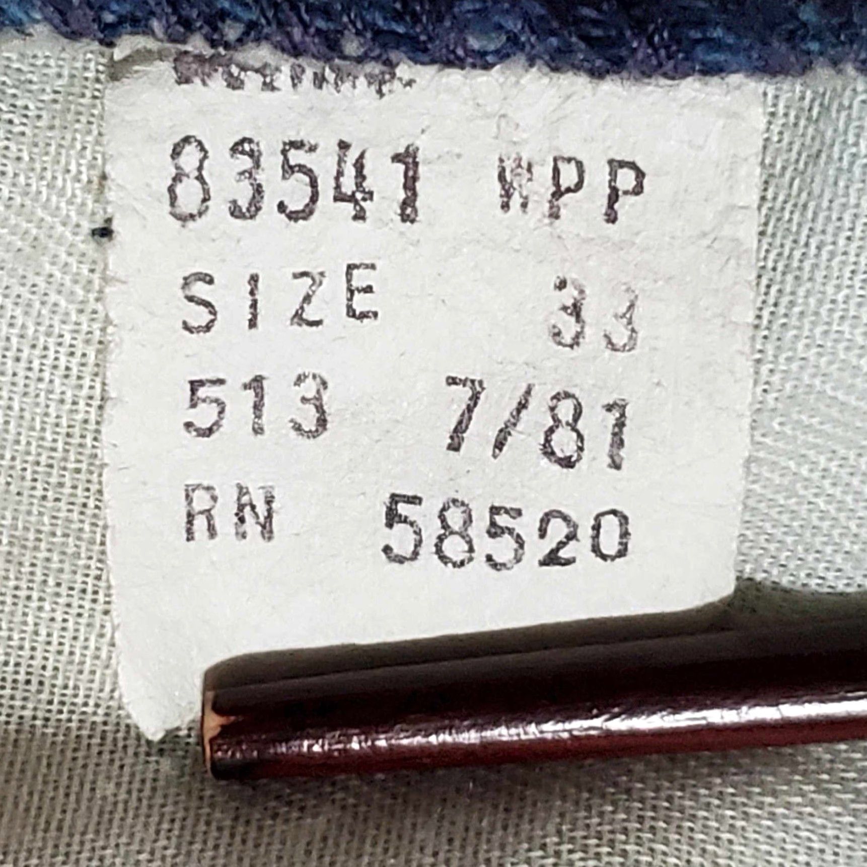 Vintage Sasson Jeans 32 x 29 VTG 90s Streetwear Hip Hop Mens Jeans Blue Cotton Relaxed Tapered Regular Inseam 29 Pockets Grunge Retro Size US 32 / EU 48 - 5 Thumbnail