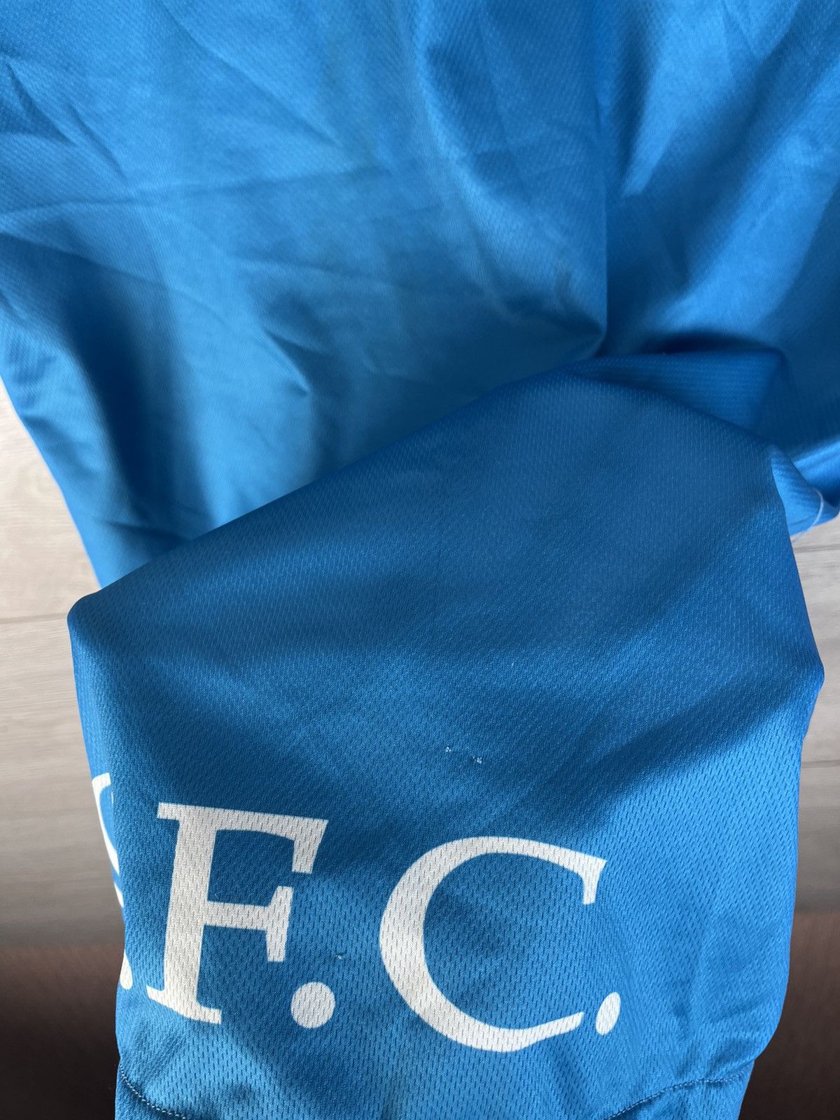 Kappa Vintage football T-shirt Kappa FC Manchester City size S Size US S / EU 44-46 / 1 - 16 Thumbnail