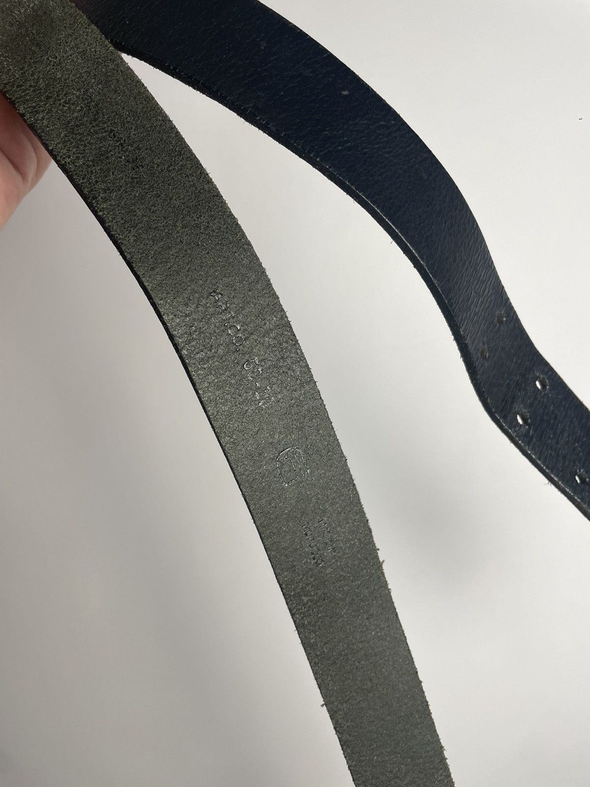 G-Star × Japanese Brand G Star RAW leather Belt Size ONE SIZE - 4 Thumbnail