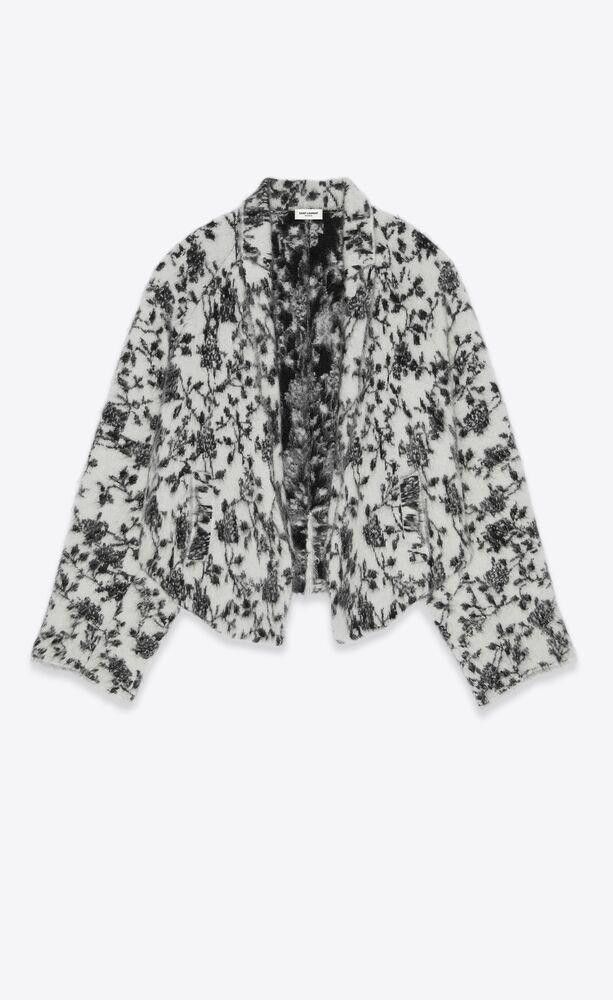 Saint Laurent Paris o1loc1c0225 Kimono Jacket in Multicolor Size US S / EU 44-46 / 1 - 1 Thumbnail