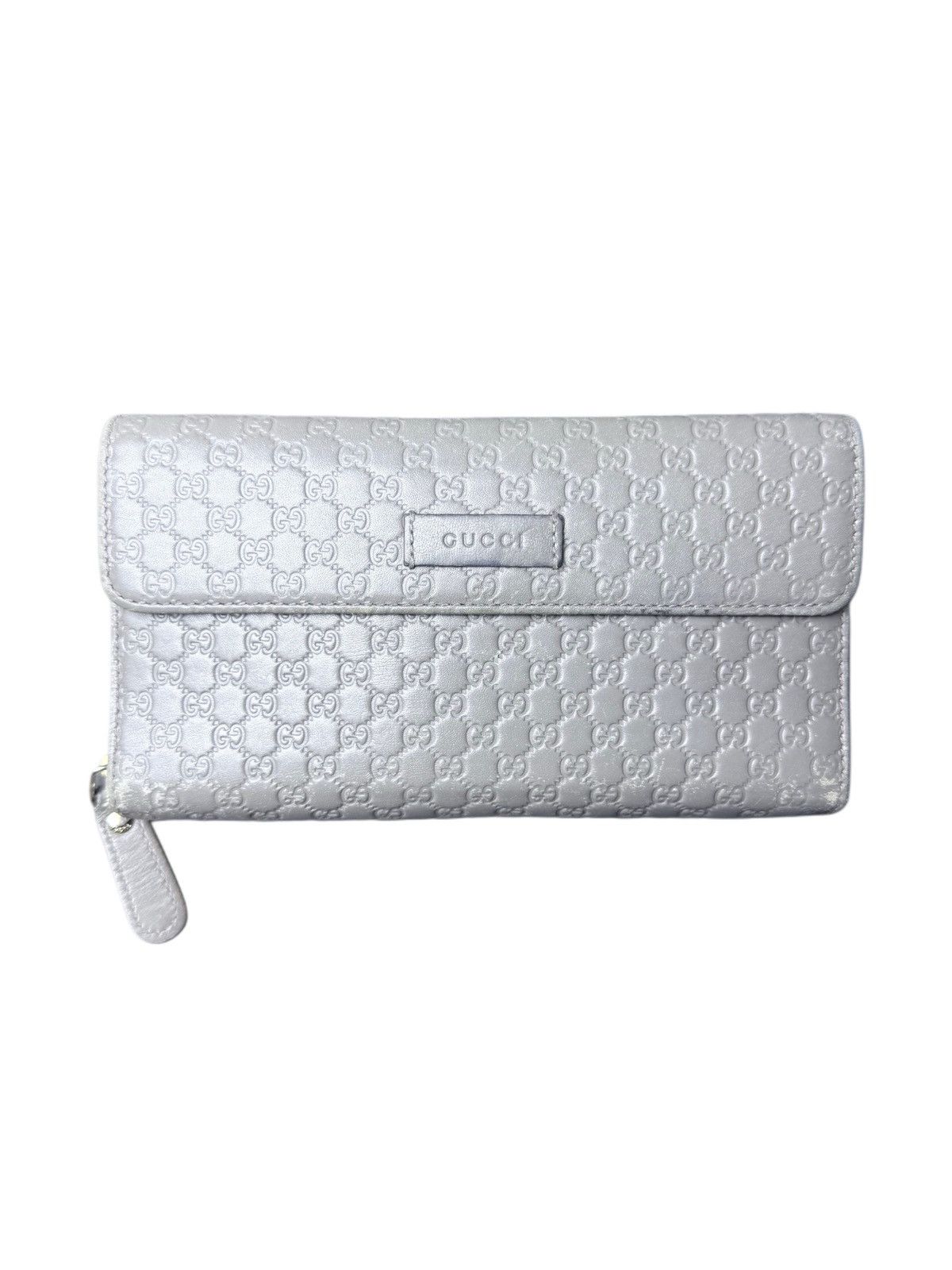 Gucci GUCCI Microguccissima Pattern Continental Wallet Size ONE SIZE - 1 Thumbnail