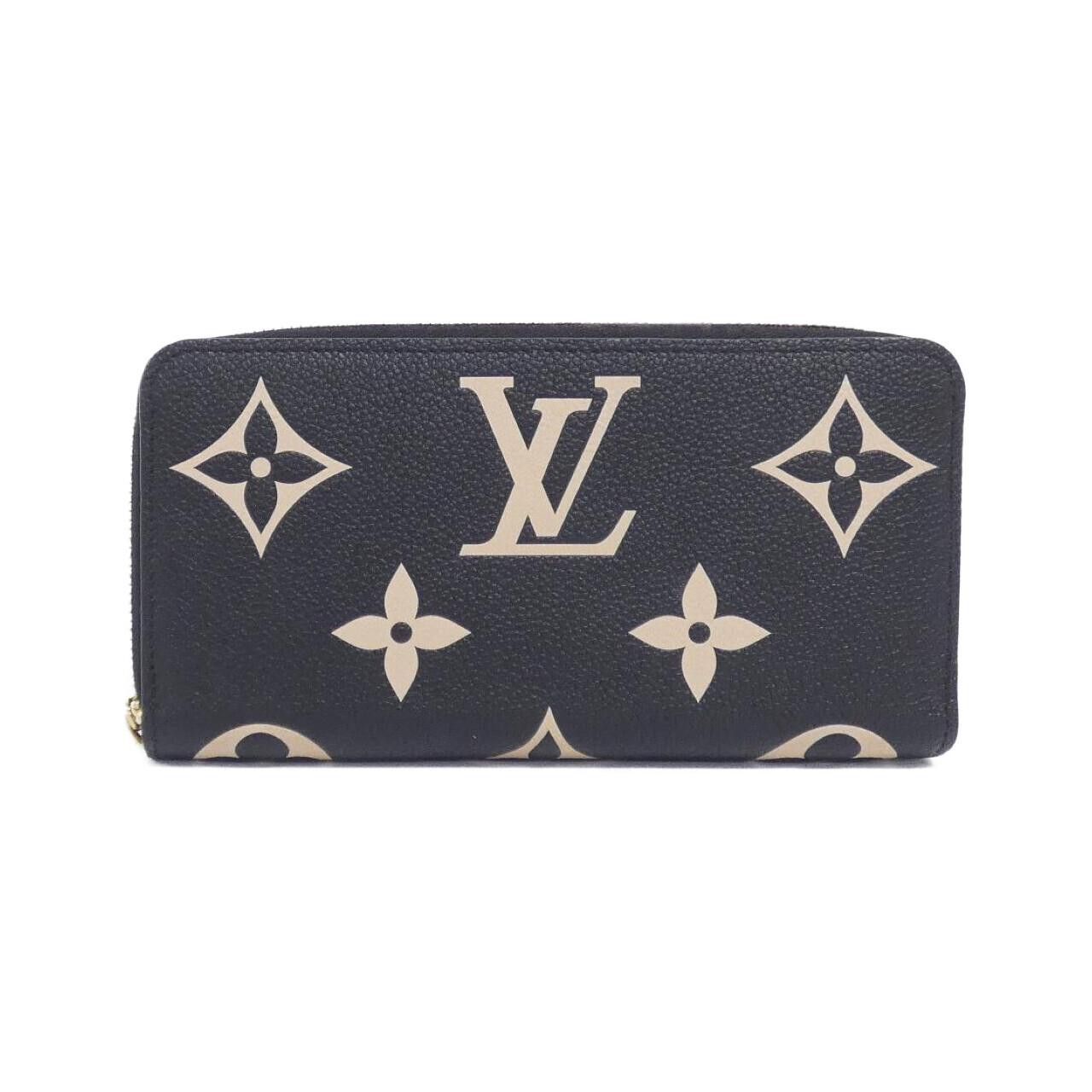 Louis Vuitton Louis Vuitton Bicolor Monogram Empreinte Long Wallet Textile Long Wallet M80481 DUTY FREE for USA