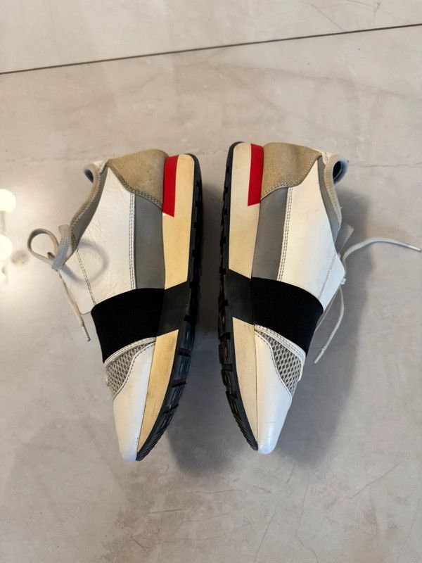 Balenciaga Balenciaga Race Runner Trainers White Women 37 Shoes Size US 7 / IT 37 - 4 Thumbnail