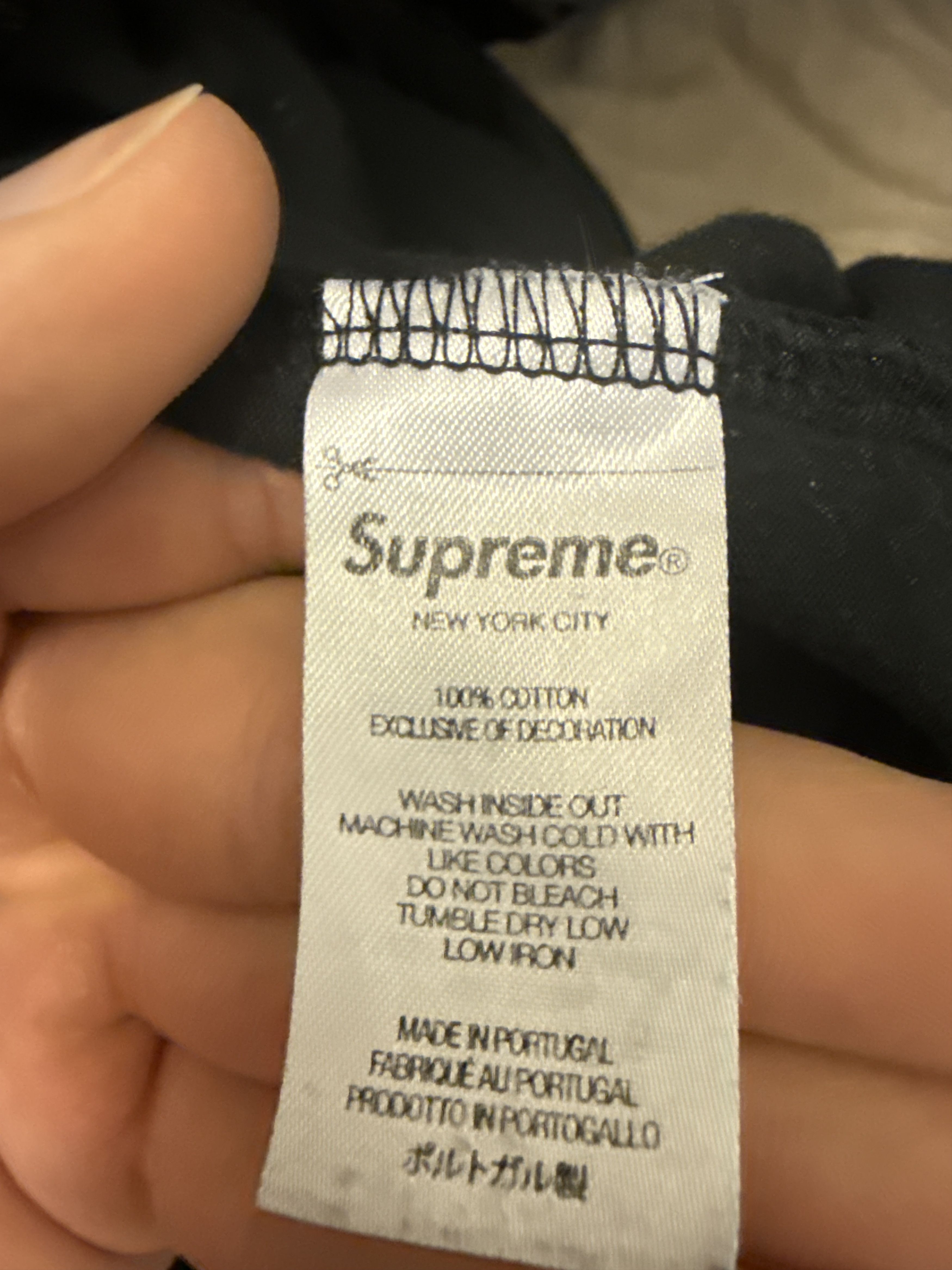 Supreme Supreme Magnificent Embroidered Tee Size US M / EU 48-50 / 2 - 5 Thumbnail