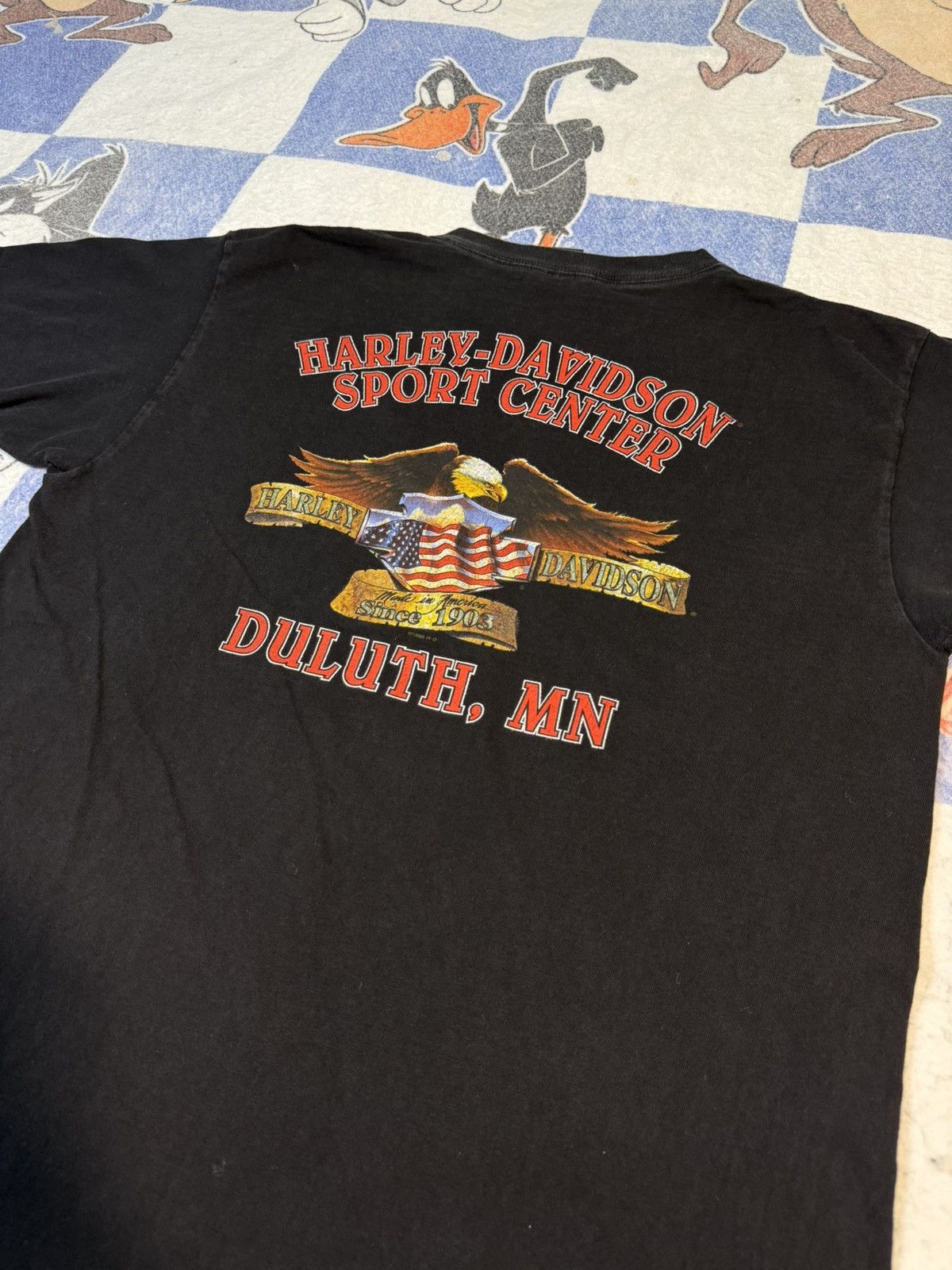 Harley Davidson Vintage Harley USA tee Size US XL / EU 56 / 4 - 4 Thumbnail