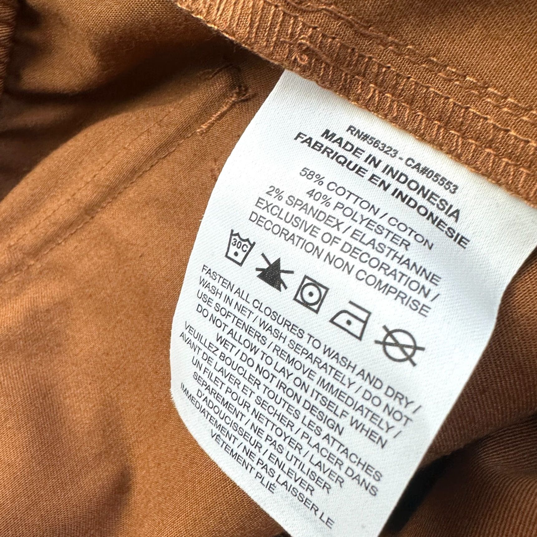 Jordan Brand Jordan Cargo Pants Small Brown Essentials Chicago Nike Air Mens Size US 29 - 6 Thumbnail