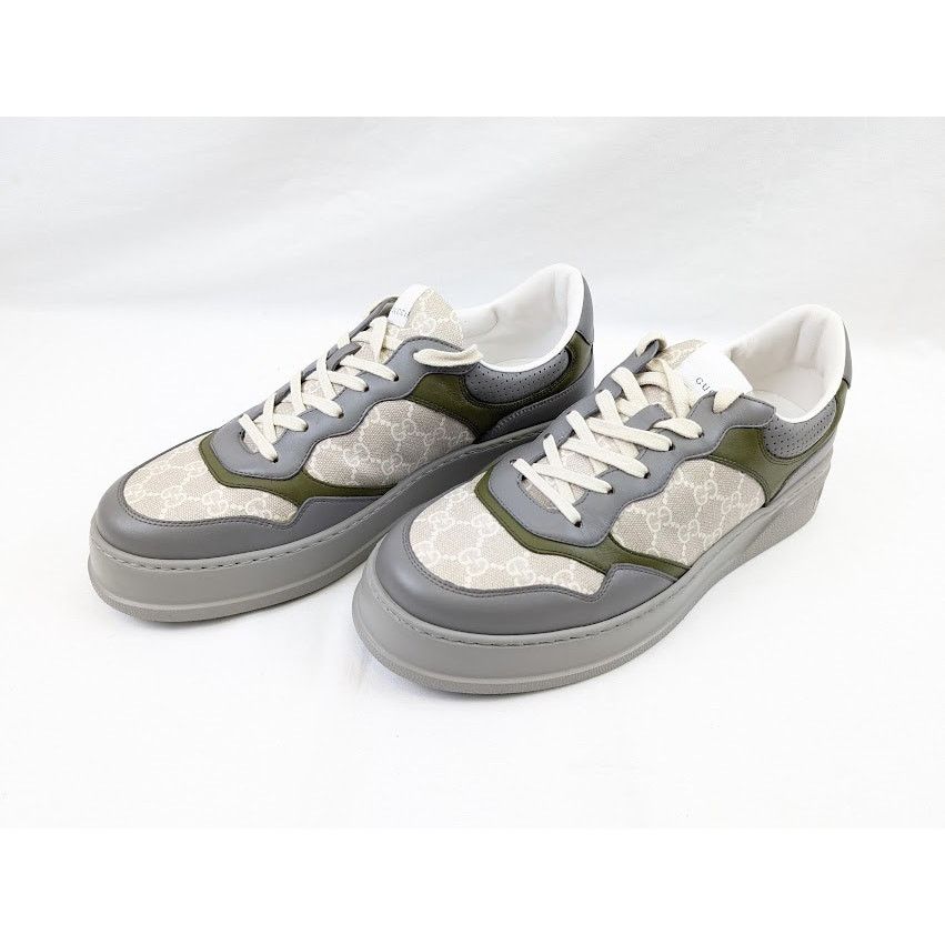 Gucci o1rshd1 GG Low-Top Sneaker in Multicolor Size US 12.5 / EU 45-46 - 16 Thumbnail