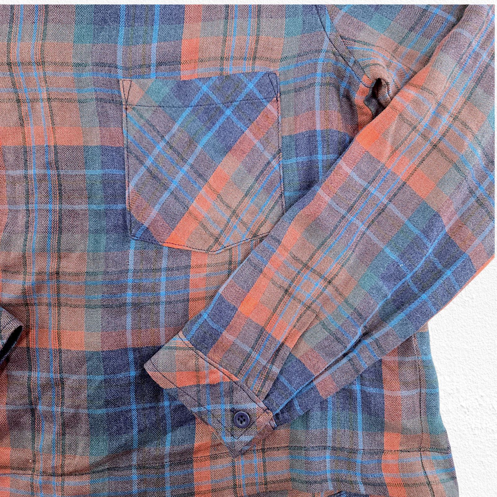 Other Cloth & Stone Plaid Lace-Up Back Flannel Top Size Small Size S / US 4 / IT 40 - 5 Thumbnail
