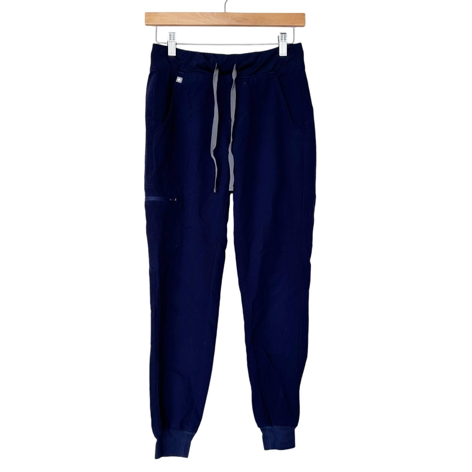 Other Figs Navy Blue Zamora Jogger Scrub Pants Sz XS Size 26" / US 2 / IT 38 - 7 Thumbnail