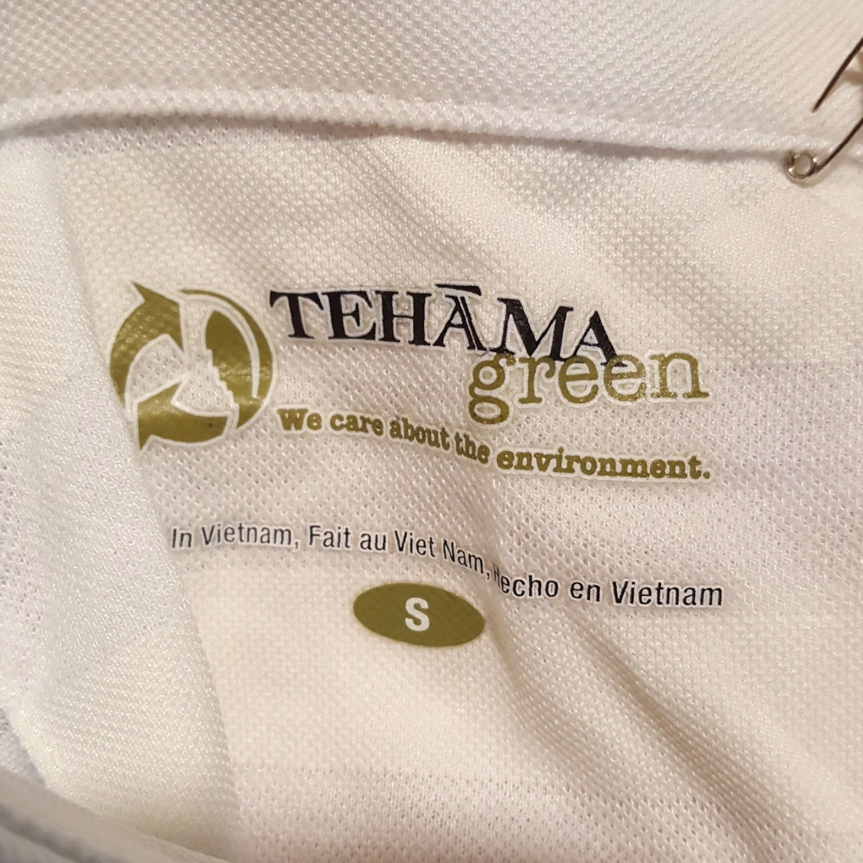 Vintage Tehama Polo Shirt Women S Striped Embroidered Flowers White Breathable Collared Short Sleeve Gym Golf 90s Preppy Athleisure Polo 00s Y2K Women Size S / US 4 / IT 40 - 6 Thumbnail