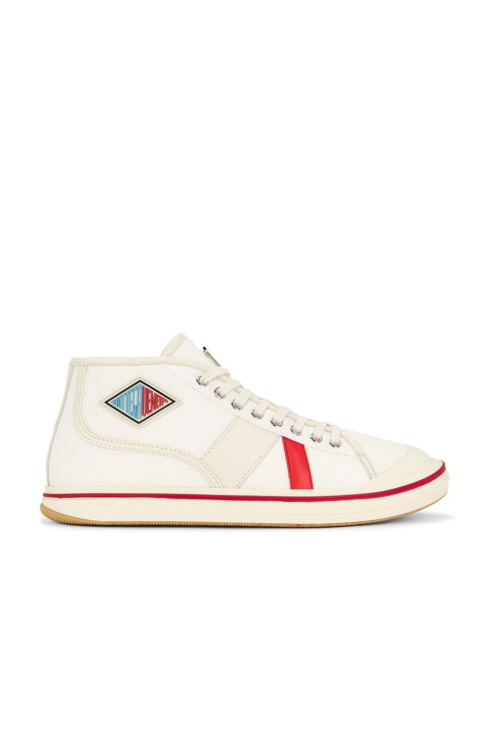 Bottega Veneta o1bcso1str0526 Eliot Sneakers in White/Sea Salt Size US 10 / EU 43 - 1 Thumbnail