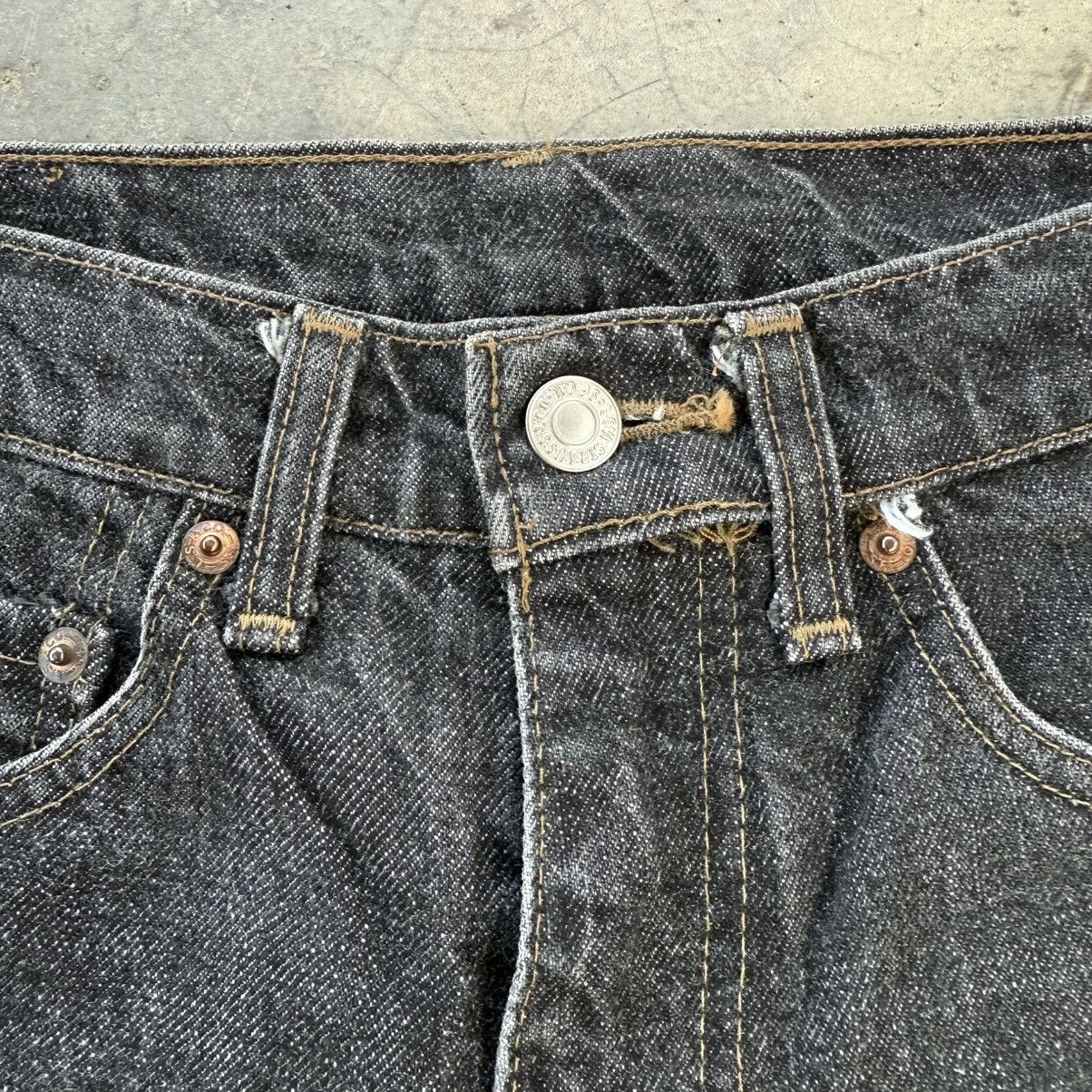Levi's Vintage Clothing VINTAGE LEVI’S 603 BLACK JEAN DENIM PANTS Size US 29 - 6 Thumbnail