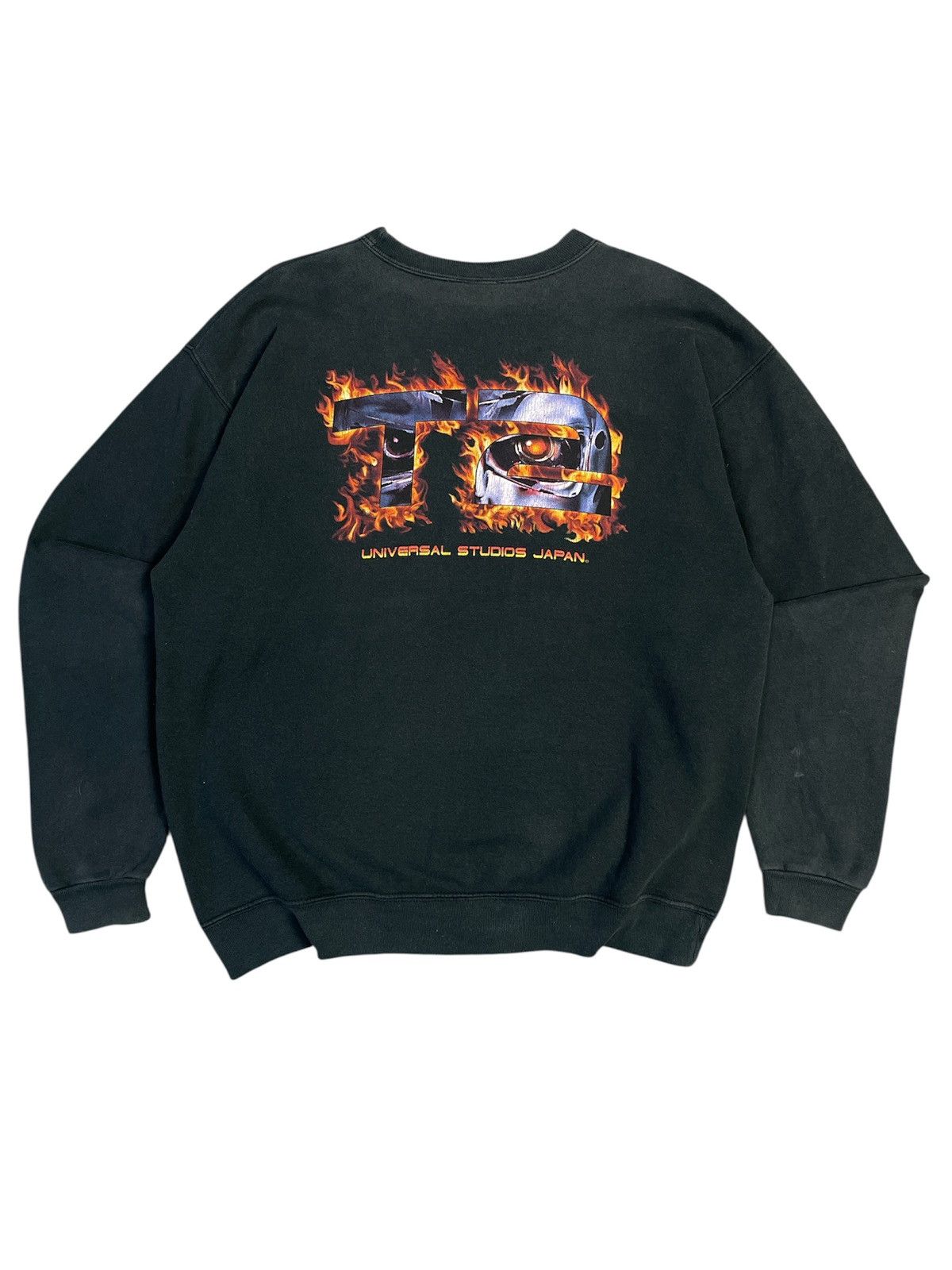 Vintage Vintage Terminator T2 Sunfaded Sweatshirt Size US L / EU 52-54 / 3 - 1 Thumbnail