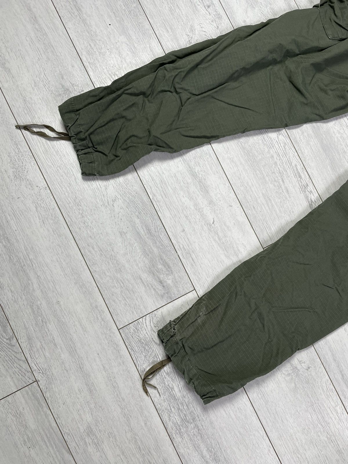 Japanese Brand × Vintage Vintage 60s Vietnam War WR Poplin Ripstop Cargo Pants USA Size US 36 / EU 52 - 12 Thumbnail