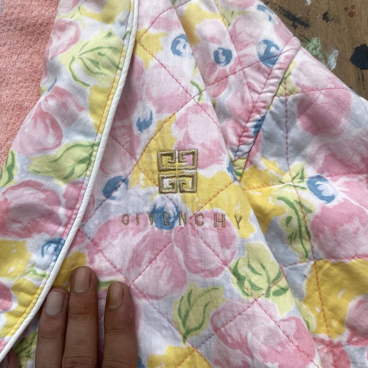Givenchy Vintage Givenchy Floral Pyjamas Bathrobe Size M / US 6-8 / IT 42-44 - 4 Thumbnail