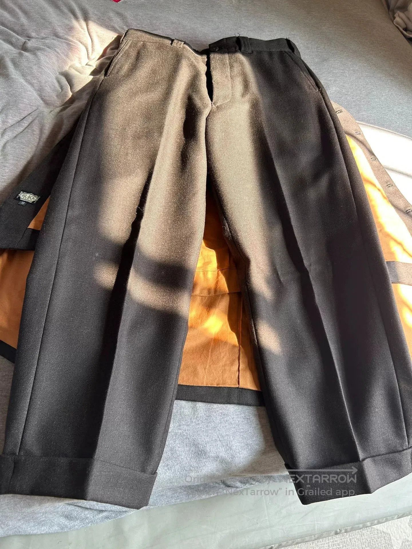 BLACK SIGN blacksign wool three-piece suit set. Size US M / EU 48-50 / 2 - 7 Thumbnail