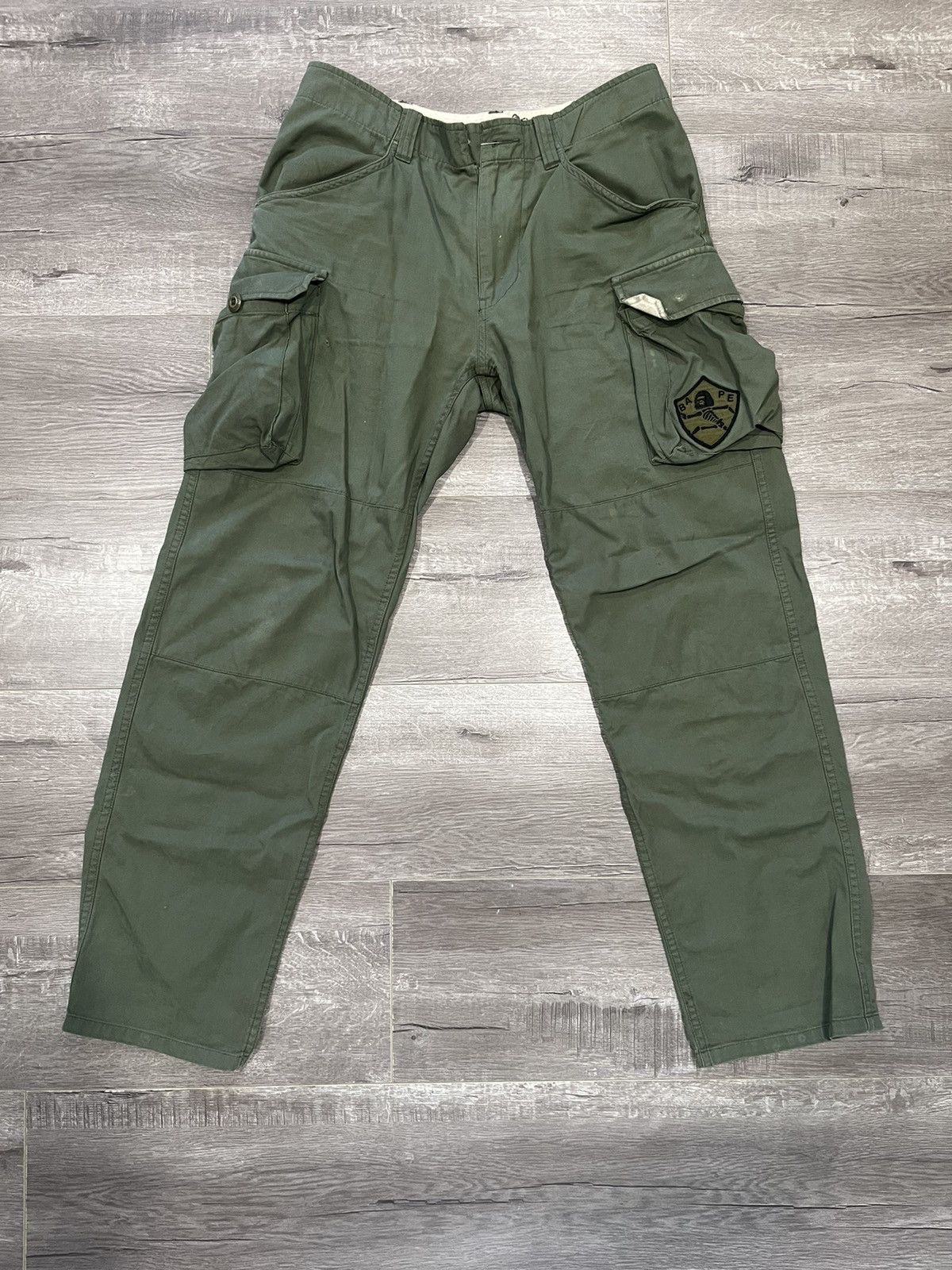 Bape Bape Vintage Pirate cargo pants Size US 31 - 1 Thumbnail