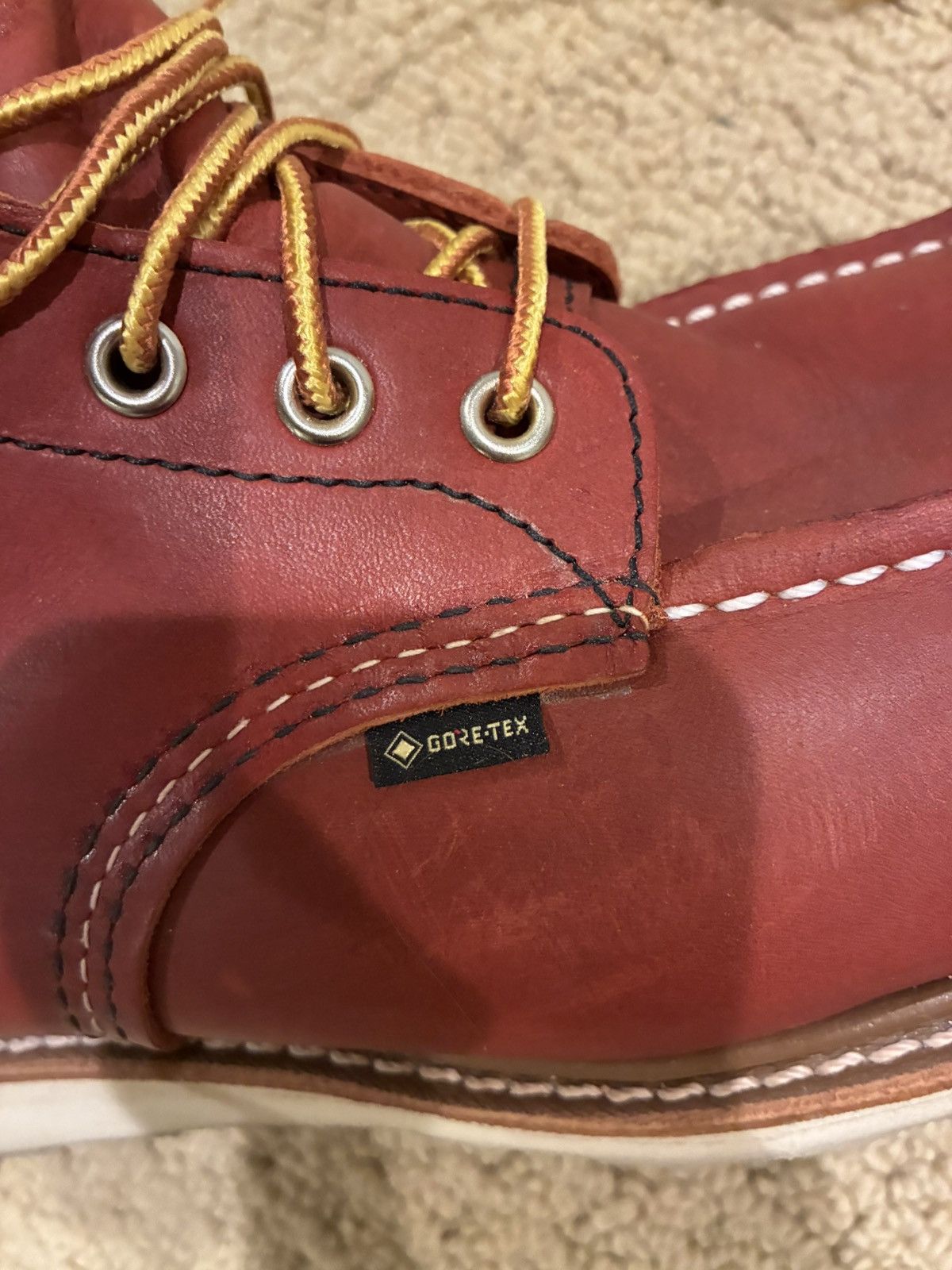 Red Wing Red Wing Moc Toe 8864 Gore Tex Russet 9.5D Size US 9.5 / EU 42-43 - 9 Thumbnail