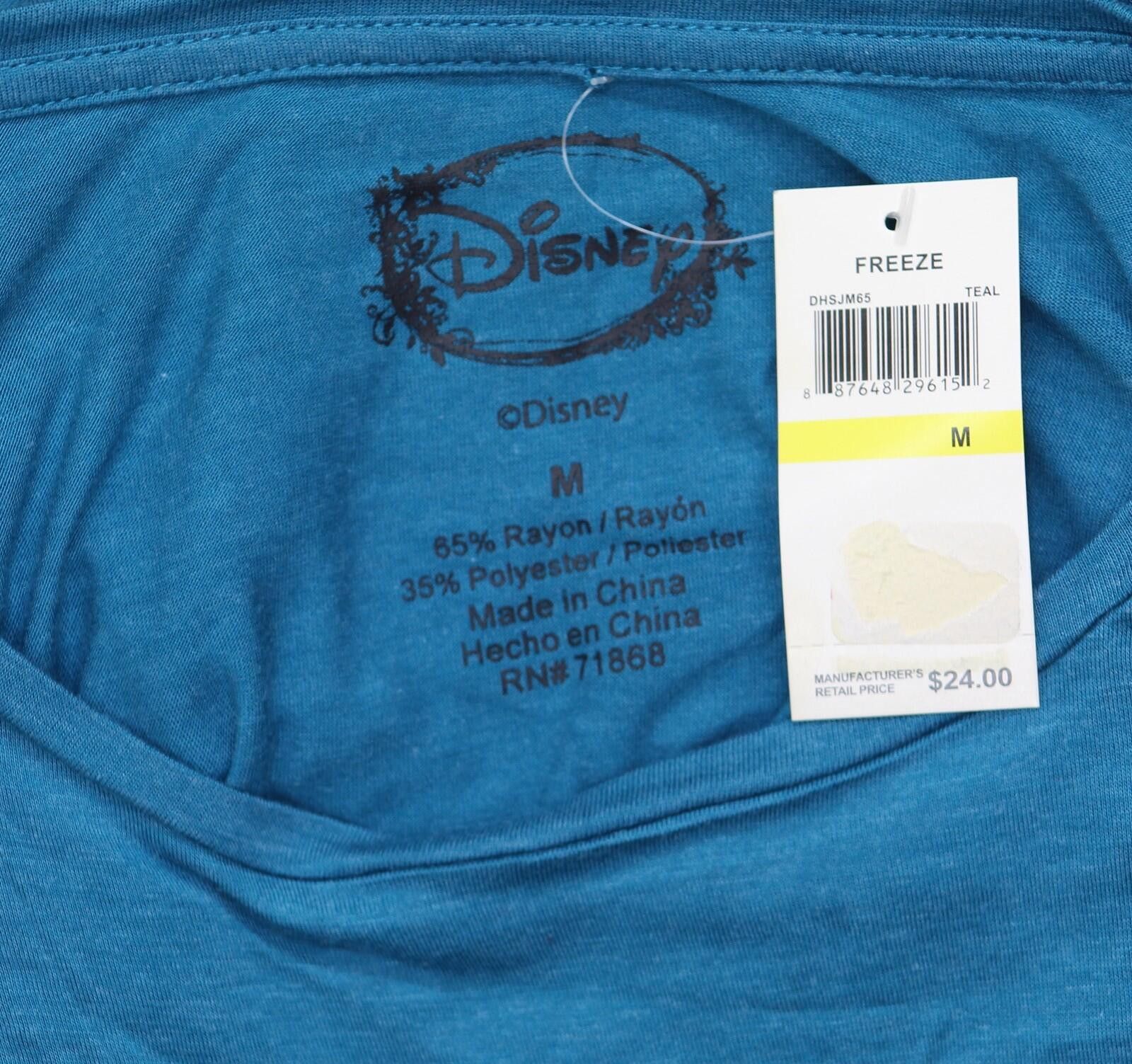 Disney Nwt Disney Juniors Stitch Graphic Tunic T-shirt Top Blue M Size M / US 6-8 / IT 42-44 - 3 Thumbnail