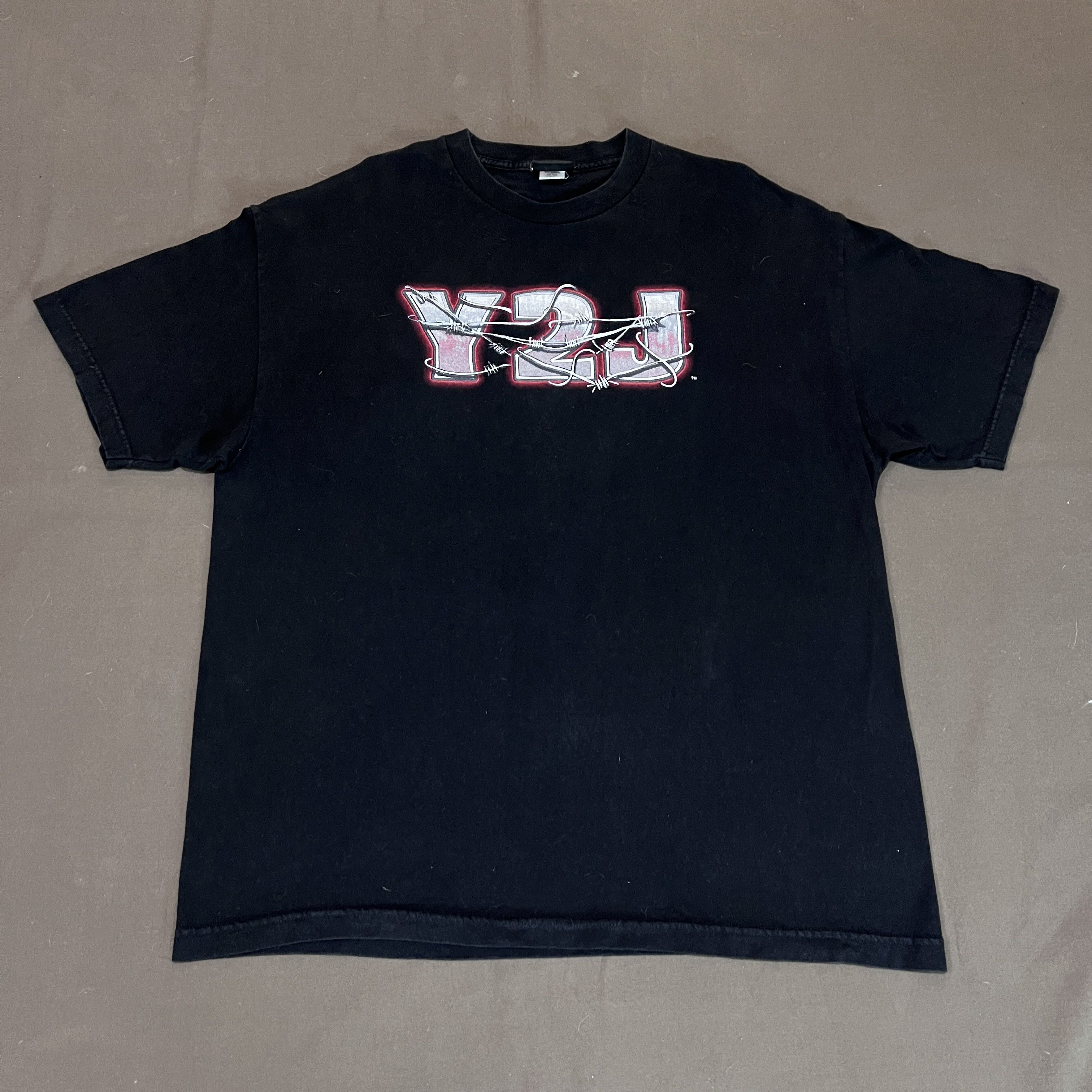 WCW/nWo × WWE × WWF Vintage 2000s WWF Y2J Wrestling Promo Tee XL Size US XL / EU 56 / 4 - 2 Thumbnail