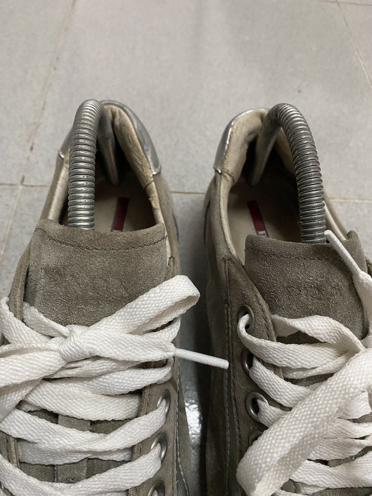 Prada × Vintage Vintage Prada Low Trainer Sneakers Size US 6 / EU 39 - 6 Thumbnail