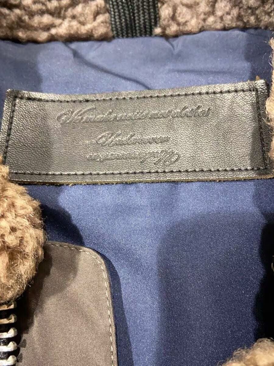 AW08 Leather Panel Down Vest