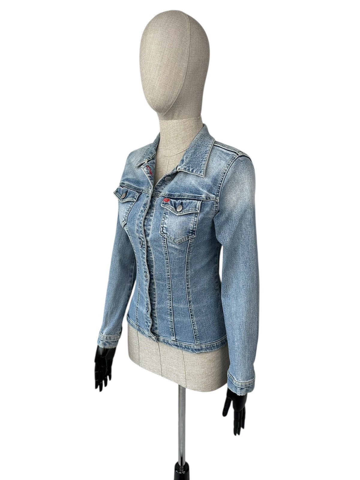 Miss Sixty Vintage Y2K MISS SIXTY Brink Denim Trucker Jacket Size M / US 6-8 / IT 42-44 - 3 Thumbnail