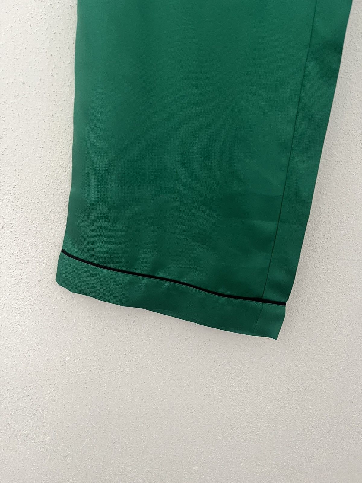 Prada Prada casual green silk pajama drawstring pants Size US 33 - 6 Thumbnail