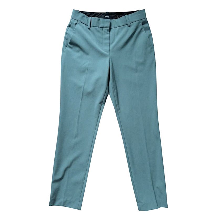 Theory Theory Turquoise Dress Pants | Size 00 Size 24" / US 00 / IT 34 - 1 Thumbnail