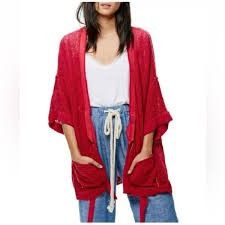 Free People Free People Oversized Cardigan Size S / US 4 / IT 40 - 1 Thumbnail