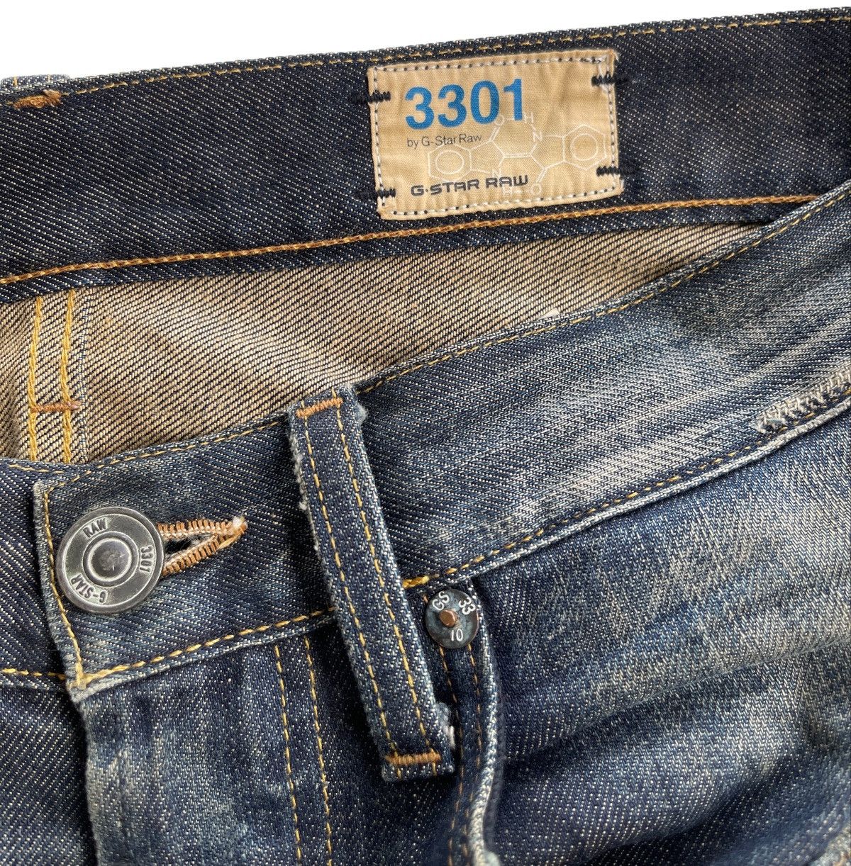 G-Star G-Star Straight Leg Denim Size US 31 - 7 Thumbnail