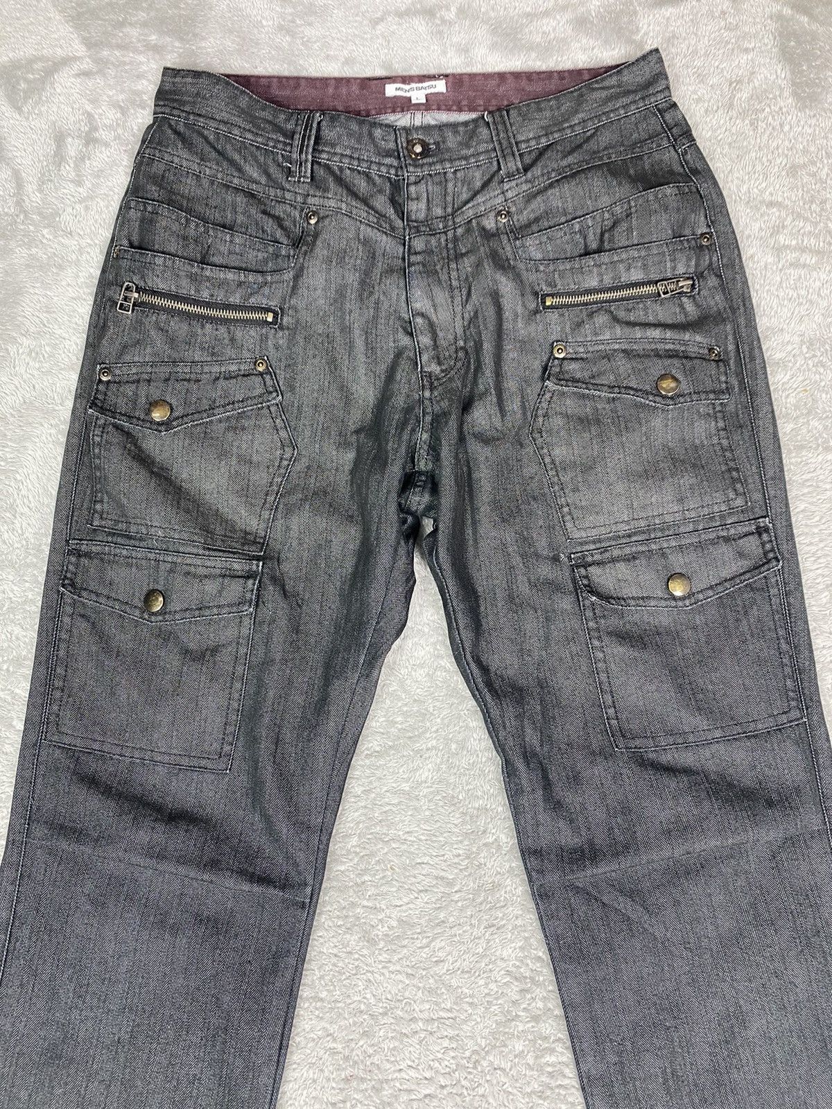 Japanese Brand × Tornado Mart Japanese Brand Mens Batsu Tectical Cargo Pants. S019 Size US 30 / EU 46 - 3 Thumbnail