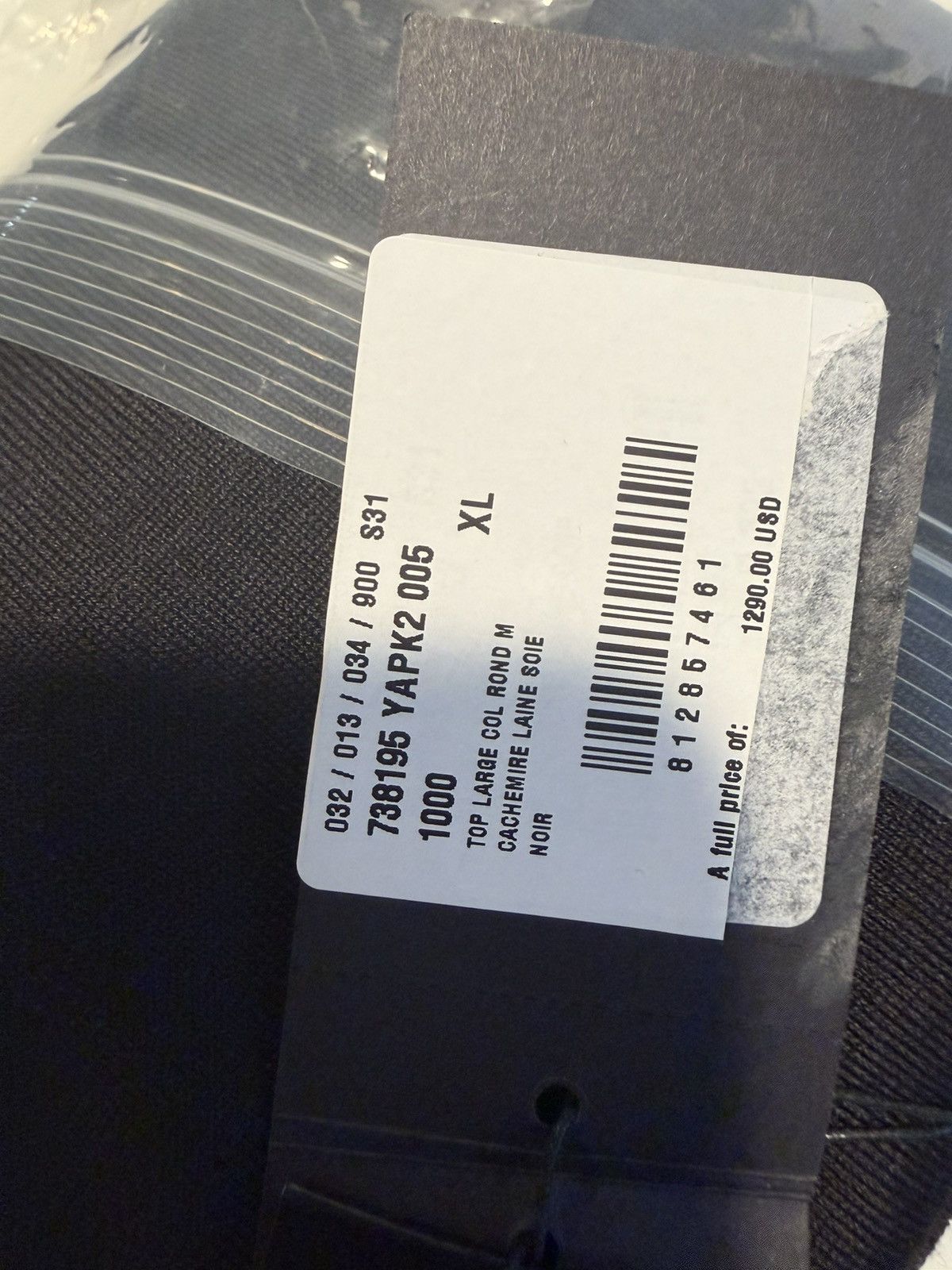 Saint Laurent Paris Saint laurent wool silk cashmere t shirt. XL. $1290 Size US XL / EU 56 / 4 - 2 Thumbnail