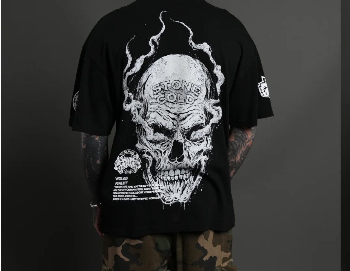 Darc Sport DARC SPORT X WWE STONE COLD STEVE AUSTIN RIDDICK SHIRT - M Size US M / EU 48-50 / 2 - 2 Thumbnail